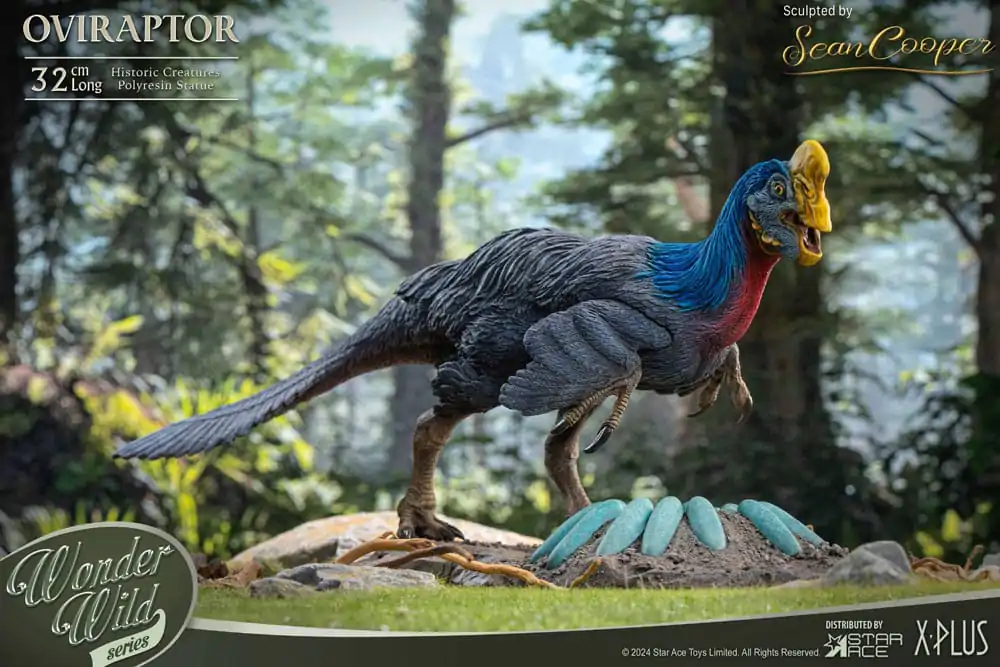 Historické bytosti The Wonder Wild Series Socha Oviraptor (re-run) 32 cm fotografii produktu