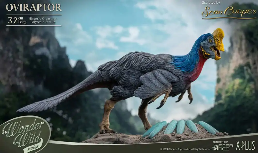 Historické bytosti The Wonder Wild Series Socha Oviraptor (re-run) 32 cm fotografii produktu