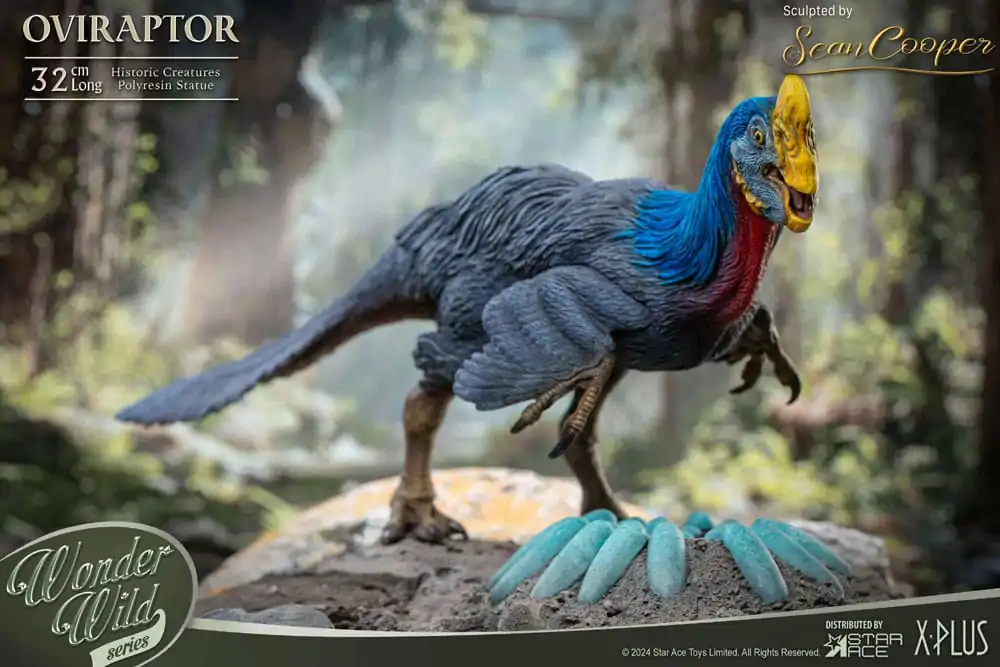 Historické bytosti The Wonder Wild Series Socha Oviraptor (re-run) 32 cm fotografii produktu