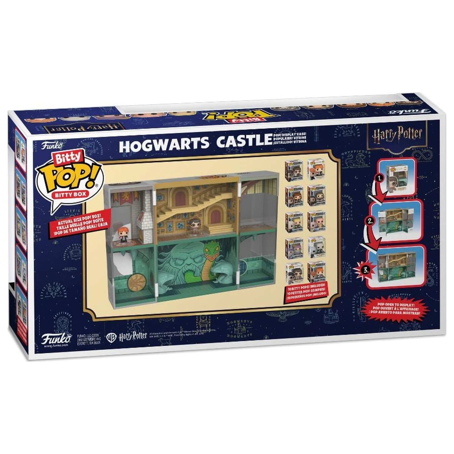 Hogwarts Castle Bitty Funko POP krabičky Sada Harry Potter fotografii produktu