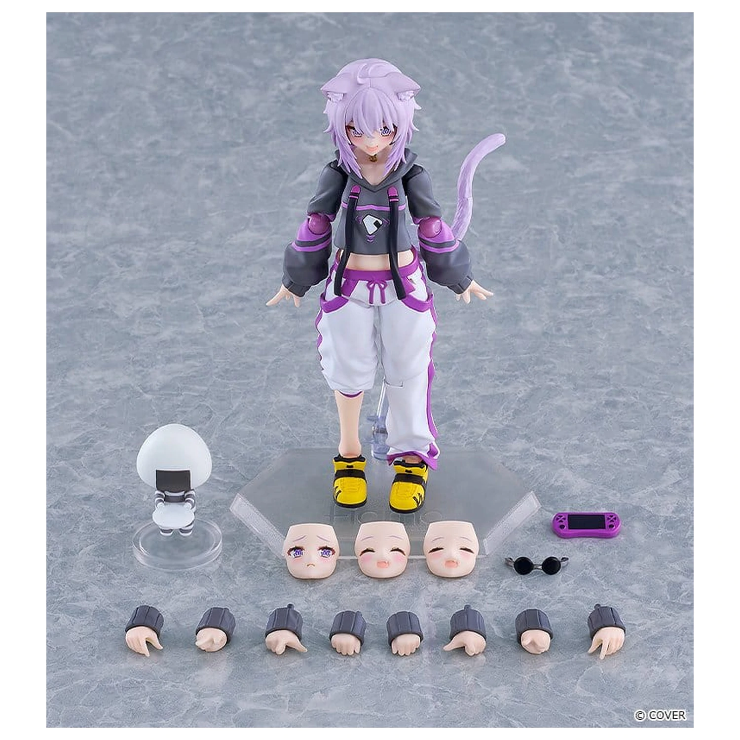 Hololive Production figma akční figurka Nekomata Okayu 14 cm fotografii produktu