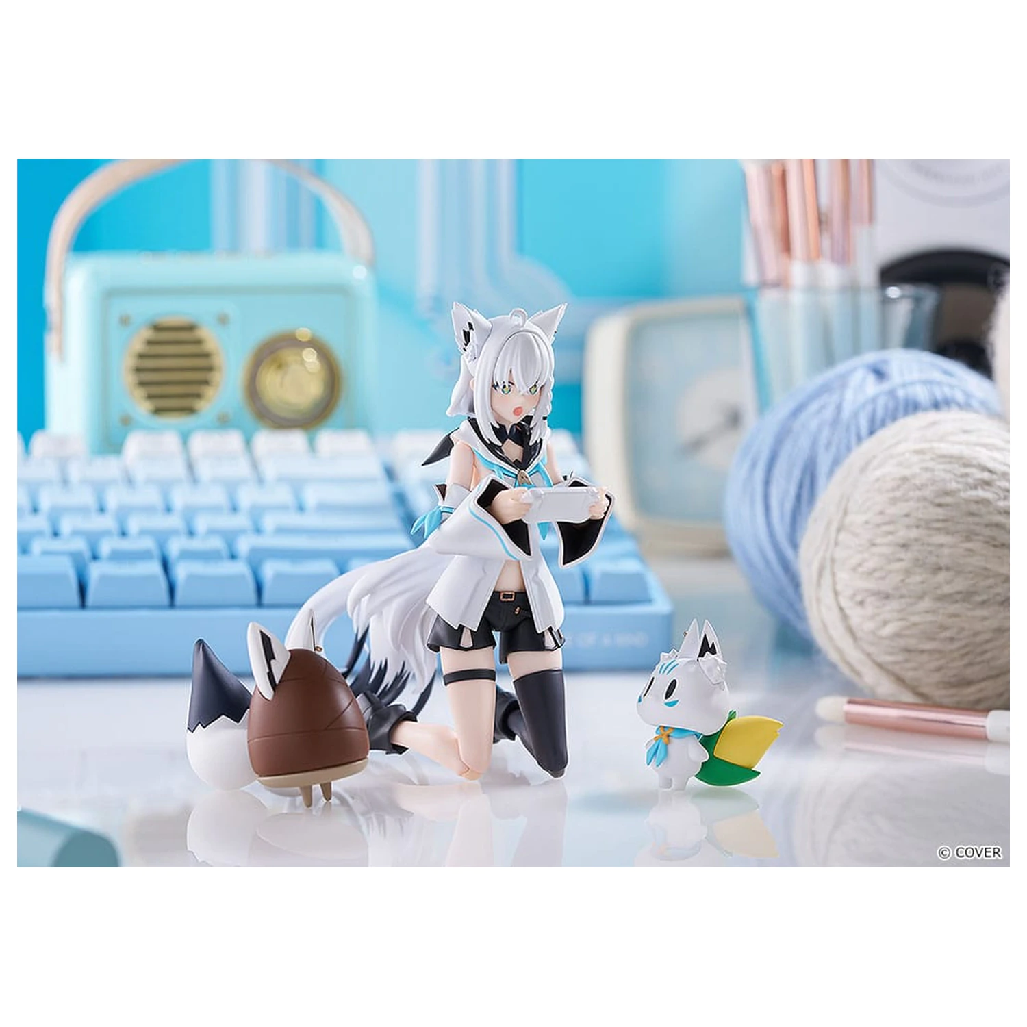 Hololive Production Figma akční figurka Shirakami Fubuki 15 cm fotografii produktu