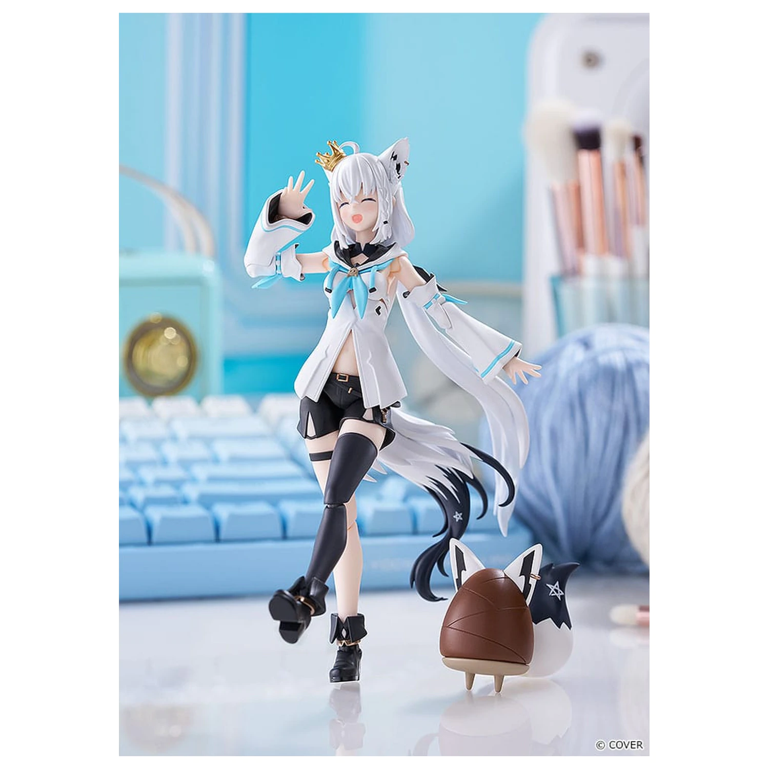 Hololive Production Figma akční figurka Shirakami Fubuki 15 cm fotografii produktu