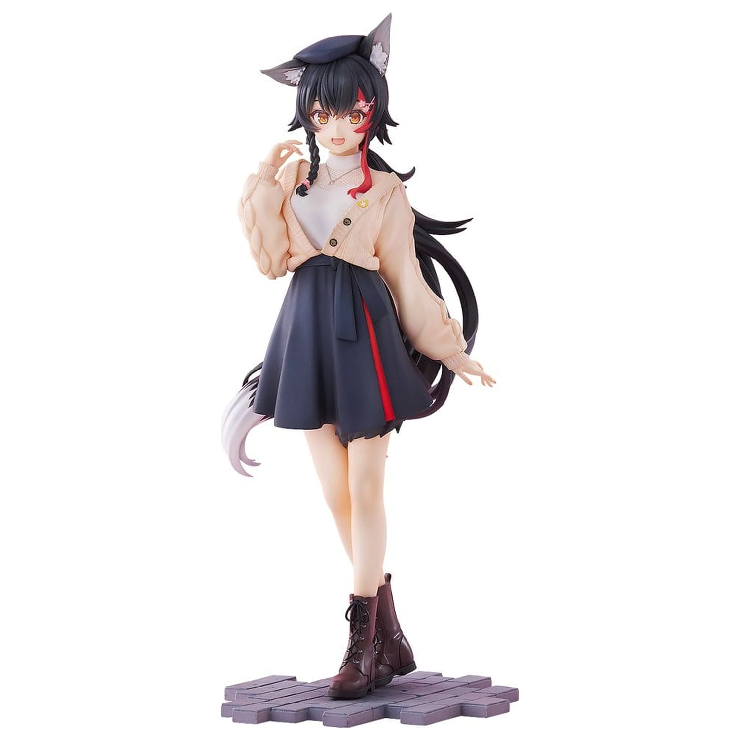 Hololive Production G.S. Collection PVC figurka 1/7 Ookami Mio Date Style - Street Outfit Ver. 24 cm fotografii produktu