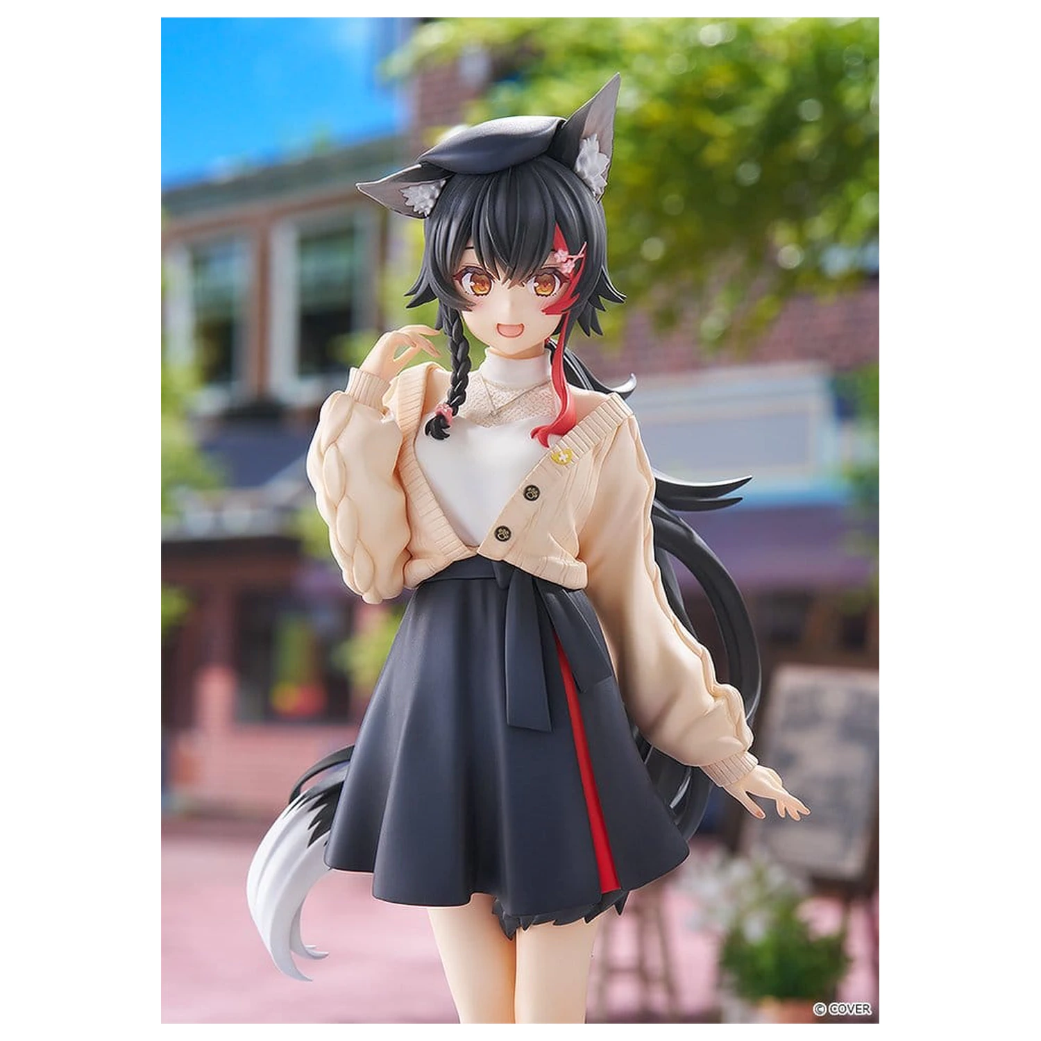Hololive Production G.S. Collection PVC figurka 1/7 Ookami Mio Date Style - Street Outfit Ver. 24 cm fotografii produktu