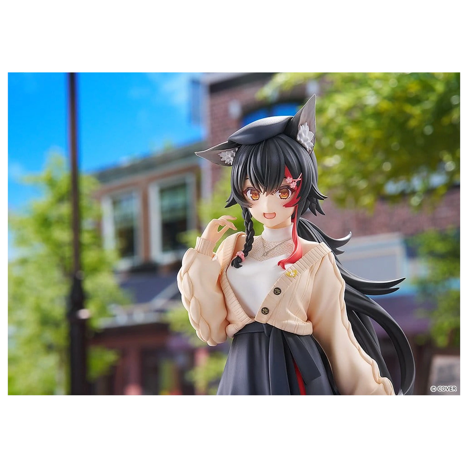 Hololive Production G.S. Collection PVC figurka 1/7 Ookami Mio Date Style - Street Outfit Ver. 24 cm fotografii produktu