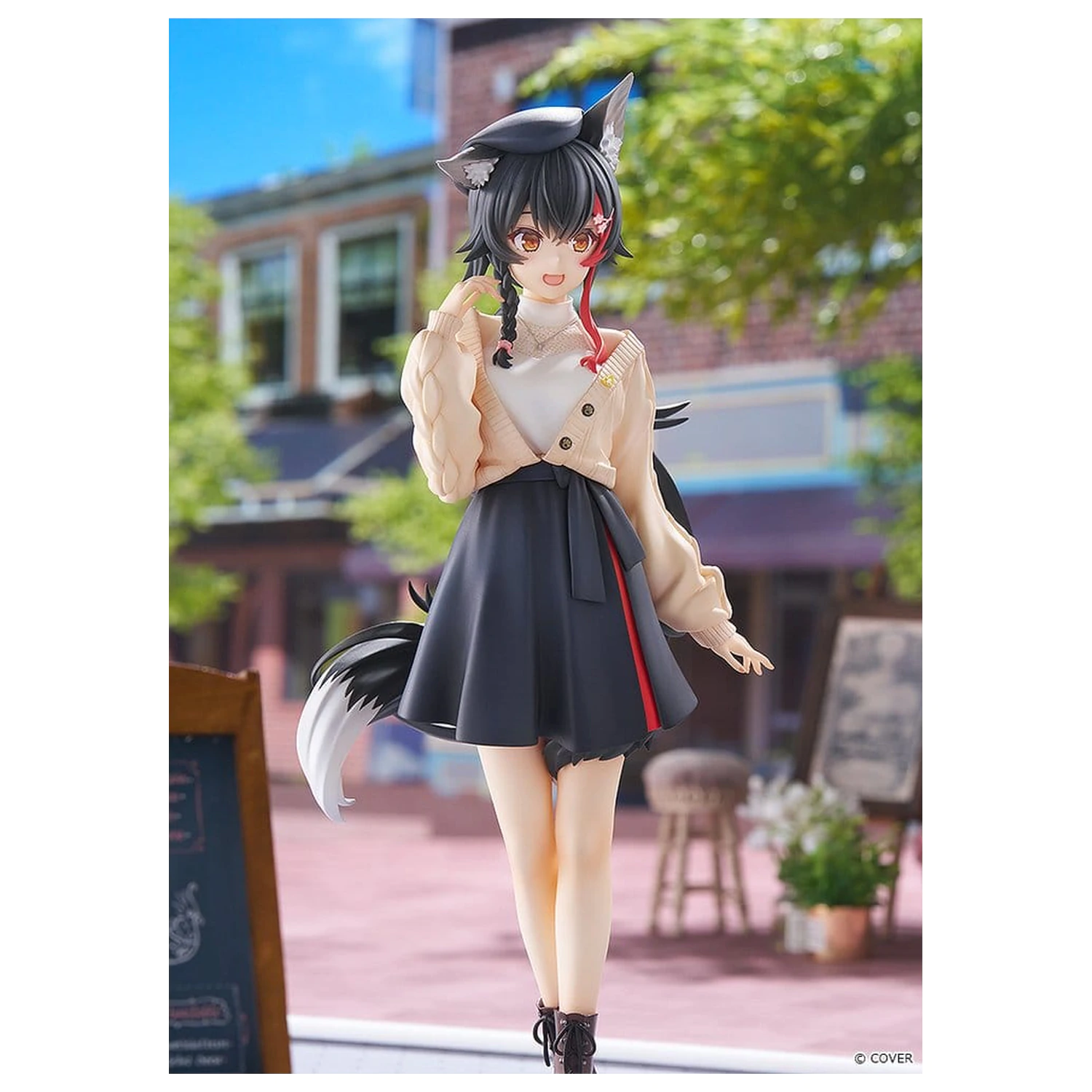 Hololive Production G.S. Collection PVC figurka 1/7 Ookami Mio Date Style - Street Outfit Ver. 24 cm fotografii produktu
