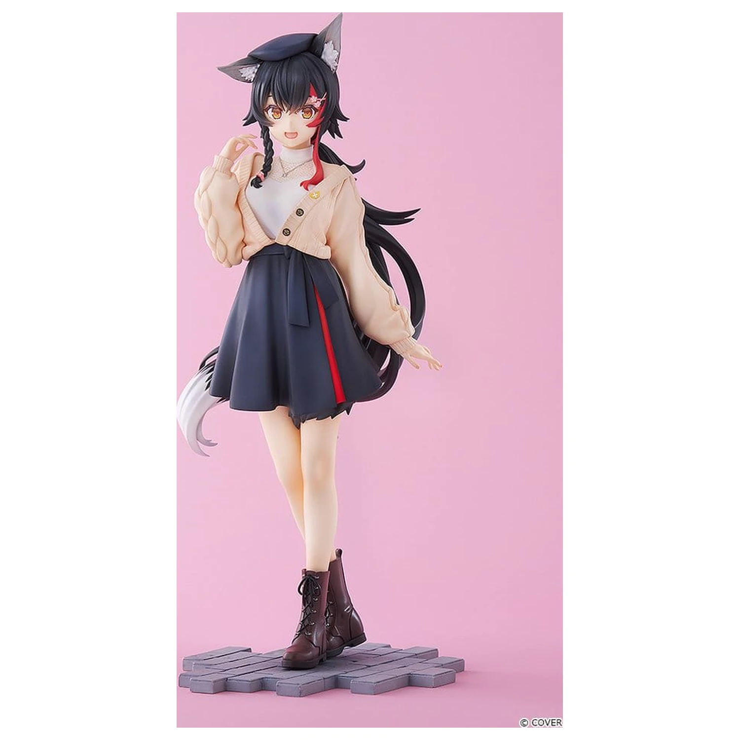Hololive Production G.S. Collection PVC figurka 1/7 Ookami Mio Date Style - Street Outfit Ver. 24 cm fotografii produktu