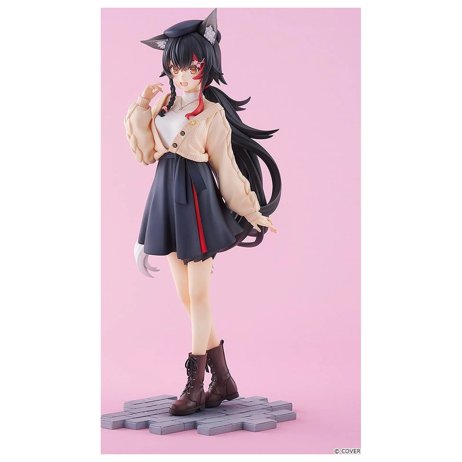 Hololive Production G.S. Collection PVC figurka 1/7 Ookami Mio Date Style - Street Outfit Ver. 24 cm fotografii produktu