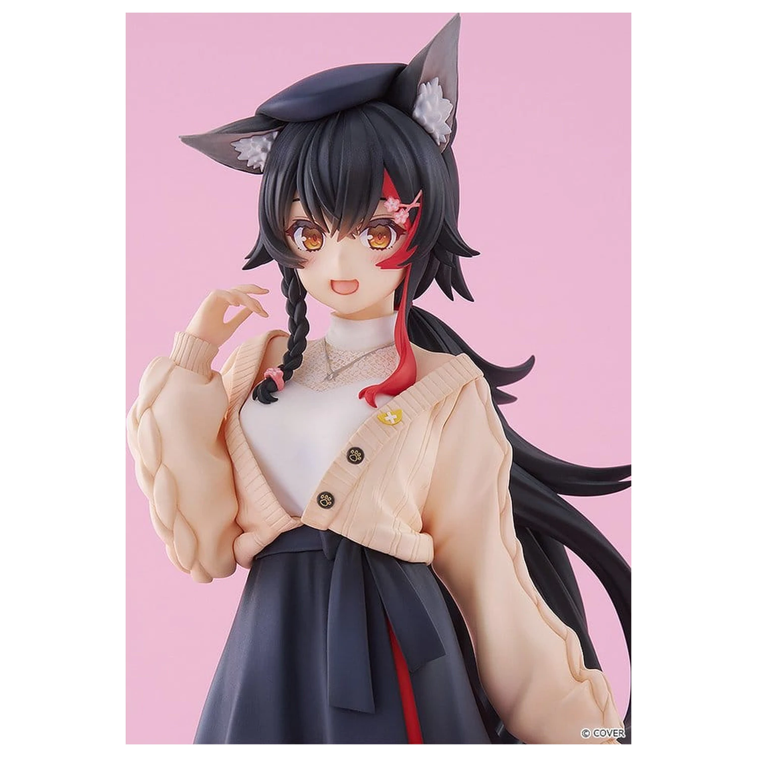 Hololive Production G.S. Collection PVC figurka 1/7 Ookami Mio Date Style - Street Outfit Ver. 24 cm fotografii produktu