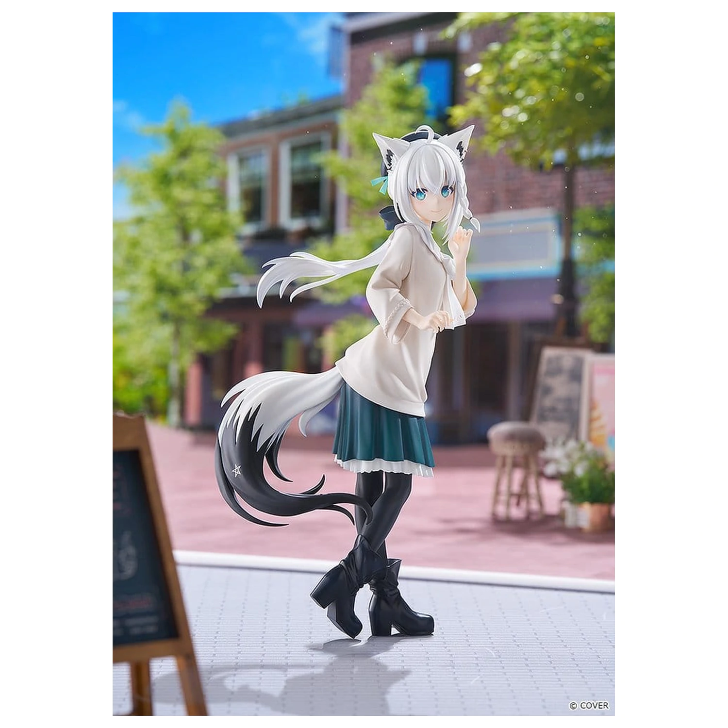 Hololive Production G.S. Collection PVC figurka 1/7 Shirakami Fubuki: Date Style - Casual Outfit Ver. 22 cm fotografii produktu