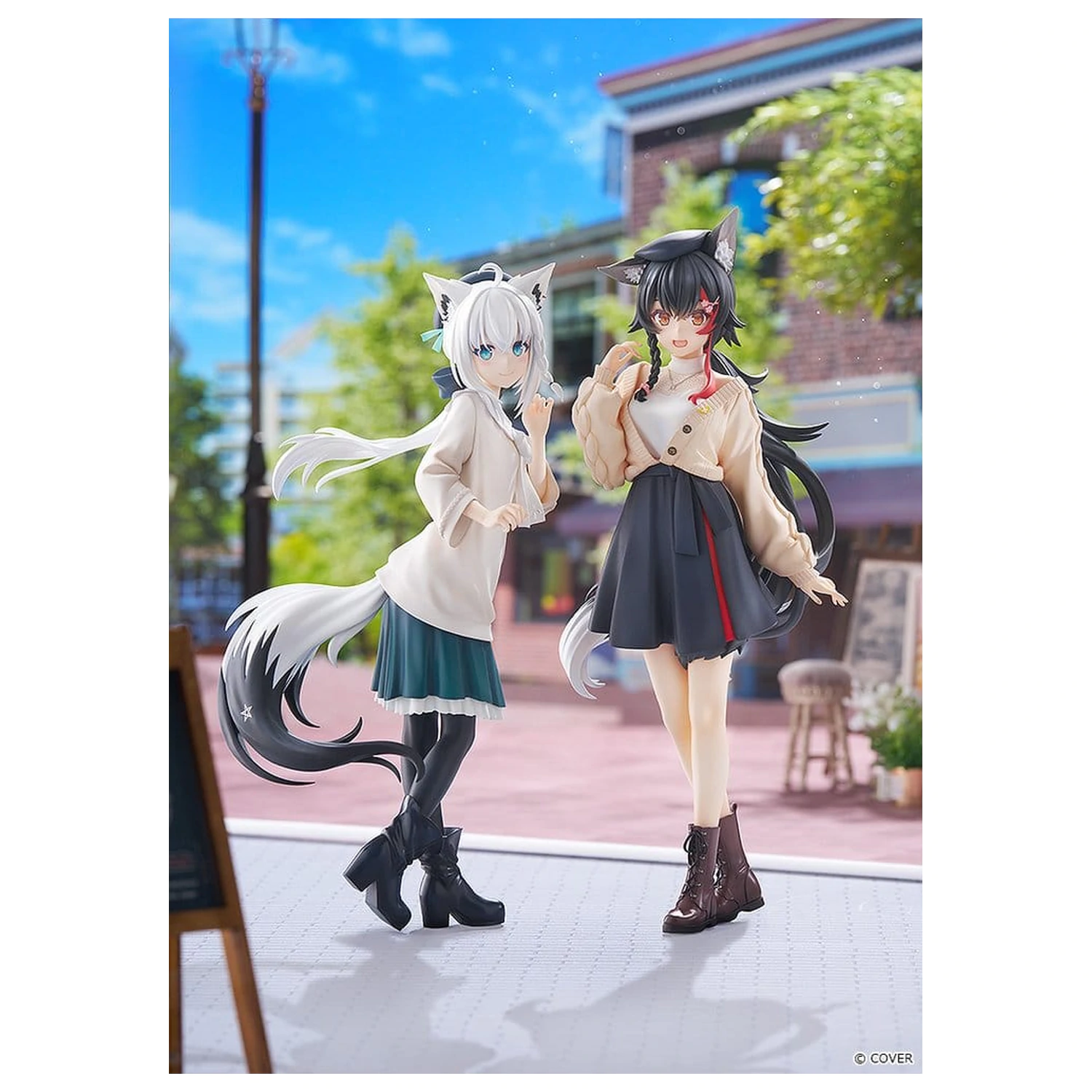Hololive Production G.S. Collection PVC figurka 1/7 Shirakami Fubuki: Date Style - Casual Outfit Ver. 22 cm fotografii produktu
