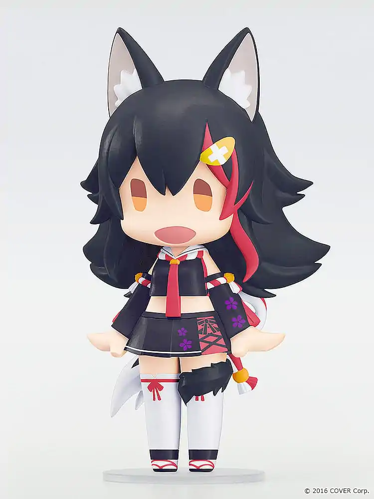 Hololive Production HELLO! GOOD SMILE Akční figurka Ookami Mio 10 cm fotografii produktu