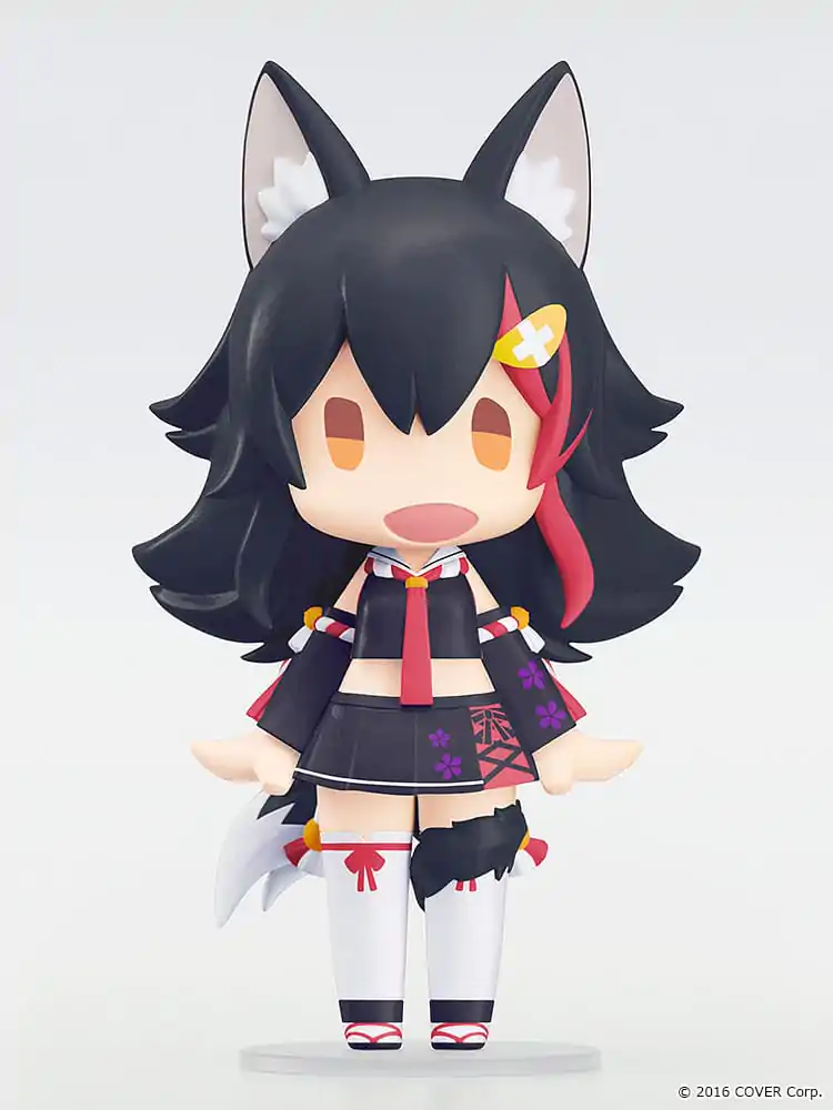 Hololive Production HELLO! GOOD SMILE Akční figurka Ookami Mio 10 cm fotografii produktu
