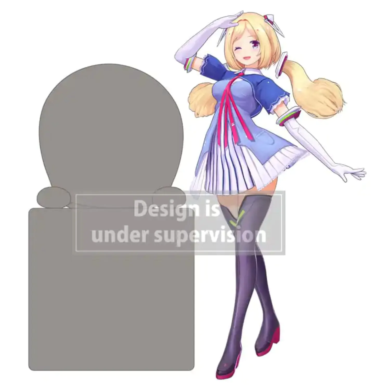 Hololive Production Hikkake PVC Soška Aki Rosenthal 10 cm fotografii produktu