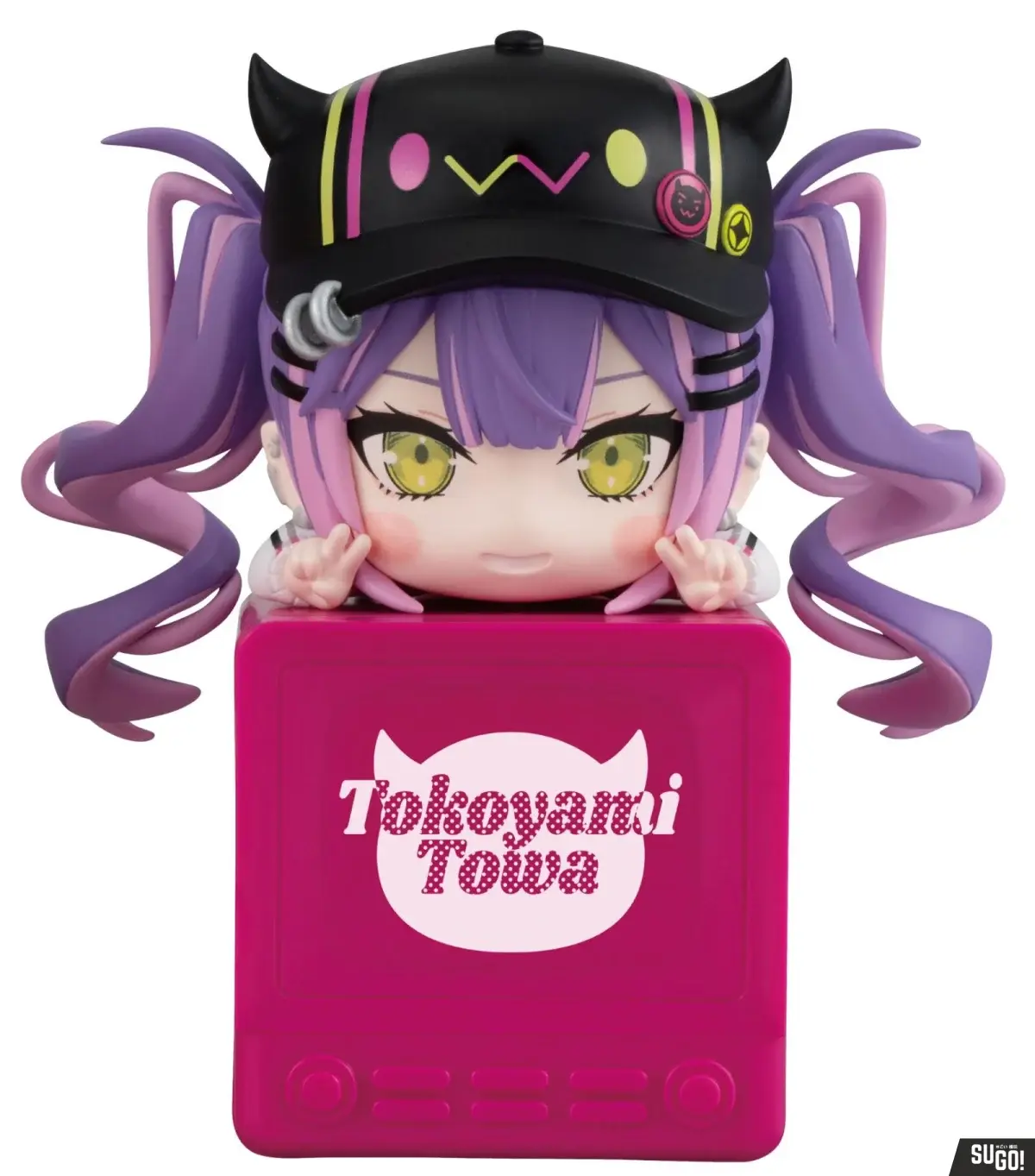 Hololive Production Hikkake PVC socha Tokoyami Towa 10 cm fotografii produktu