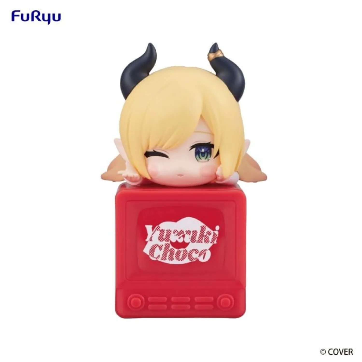 Hololive Production Hikkake PVC socha Yuzuki Choco 10 cm fotografii produktu