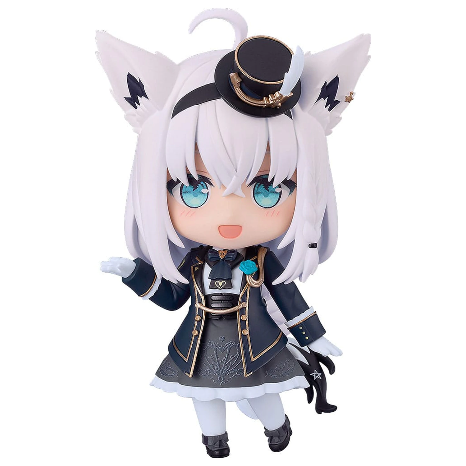 Hololive Production Nendoroid akční figurka Fubuki: Parade Dress Outfit Ver. 10 cm fotografii produktu