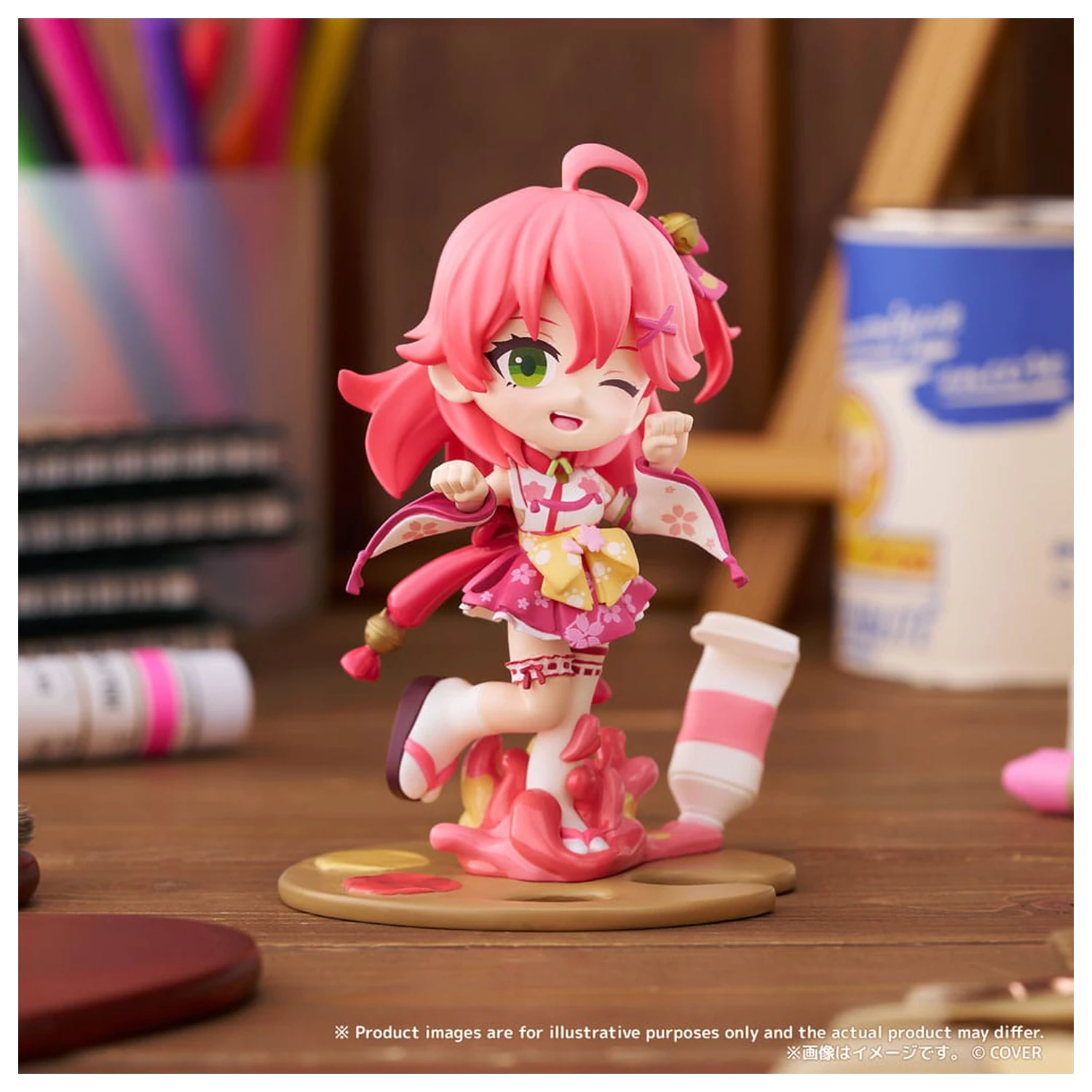 Hololive Production PalVerse PVC Socha Sakura Miko 10 cm fotografii produktu