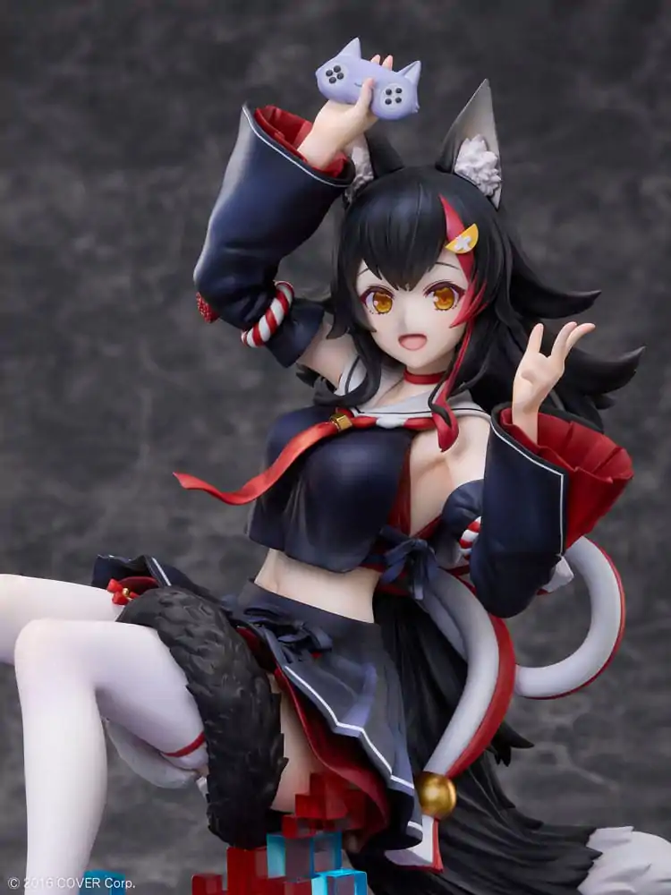 Hololive Production PVC Soška 1/7 Ookami Mio We Are Gamers Verze 22 cm fotografii produktu