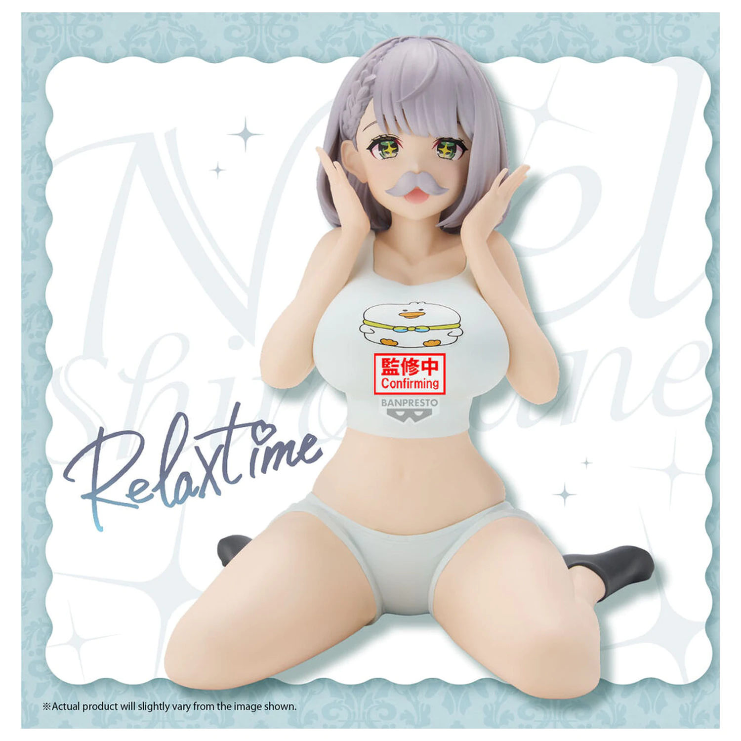 Hololive Shirogane Noel Relax Time figurka 12cm fotografii produktu