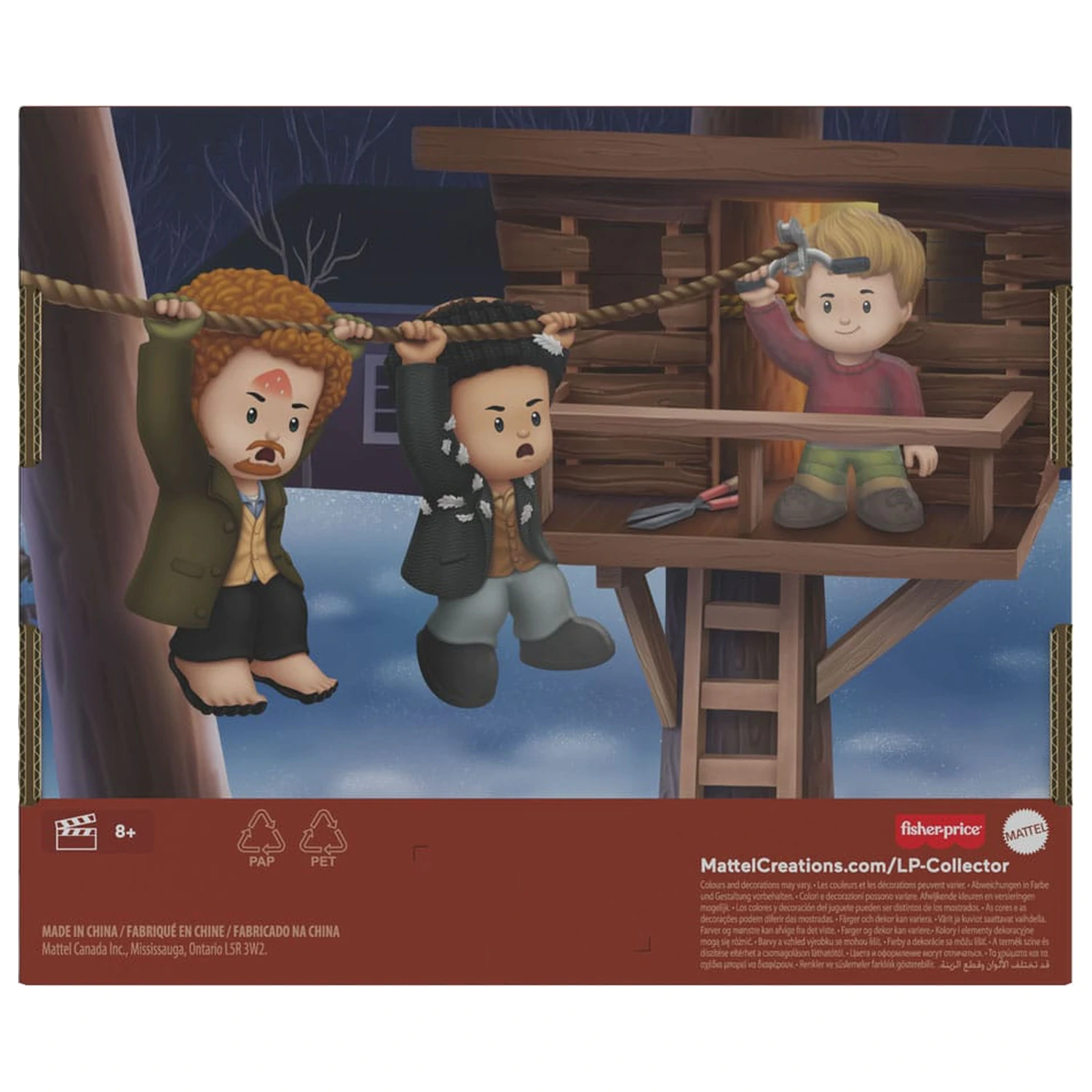 Home Alone Fisher-Price Little People Collector Mini figurky balení 3 ks 7 cm fotografii produktu