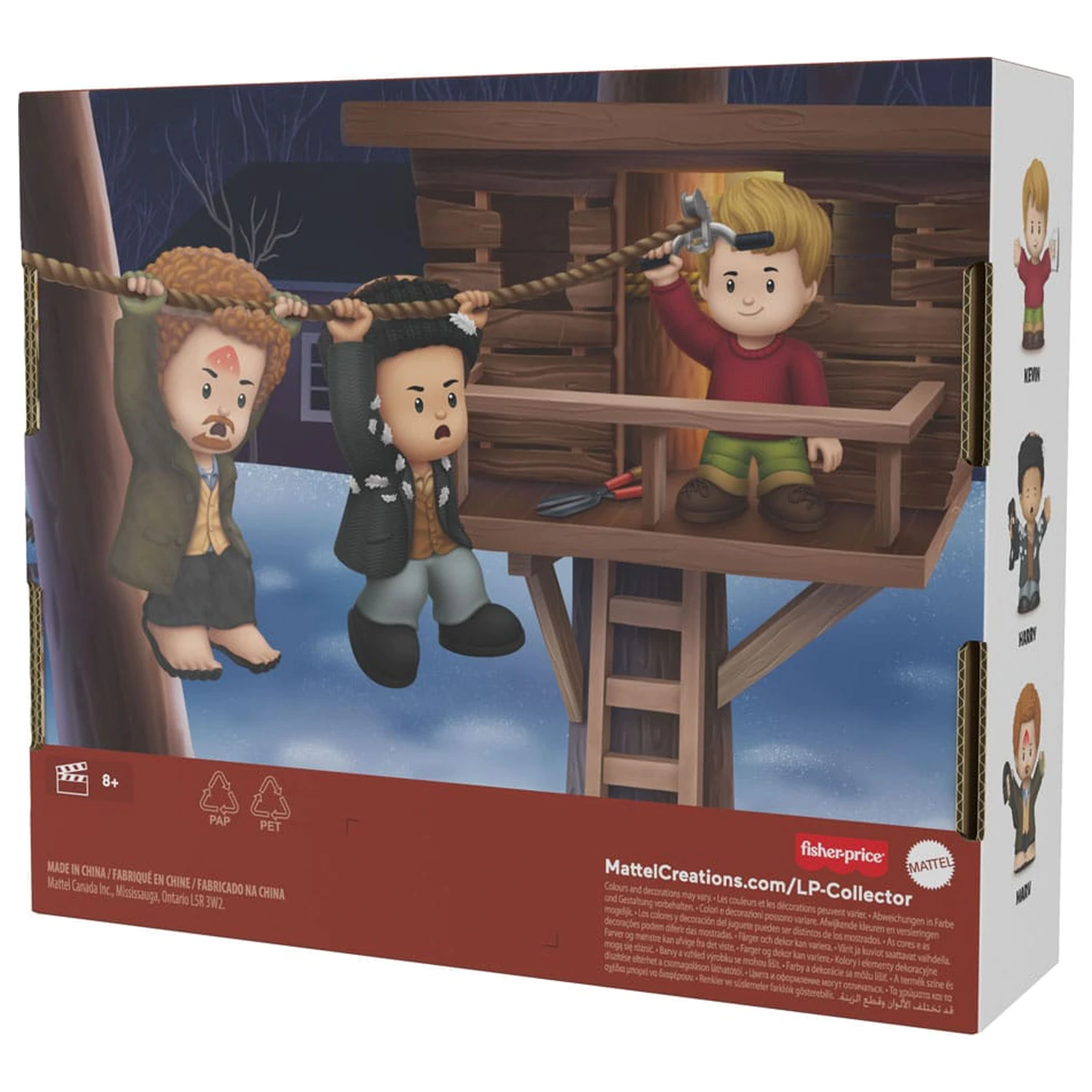 Home Alone Fisher-Price Little People Collector Mini figurky balení 3 ks 7 cm fotografii produktu