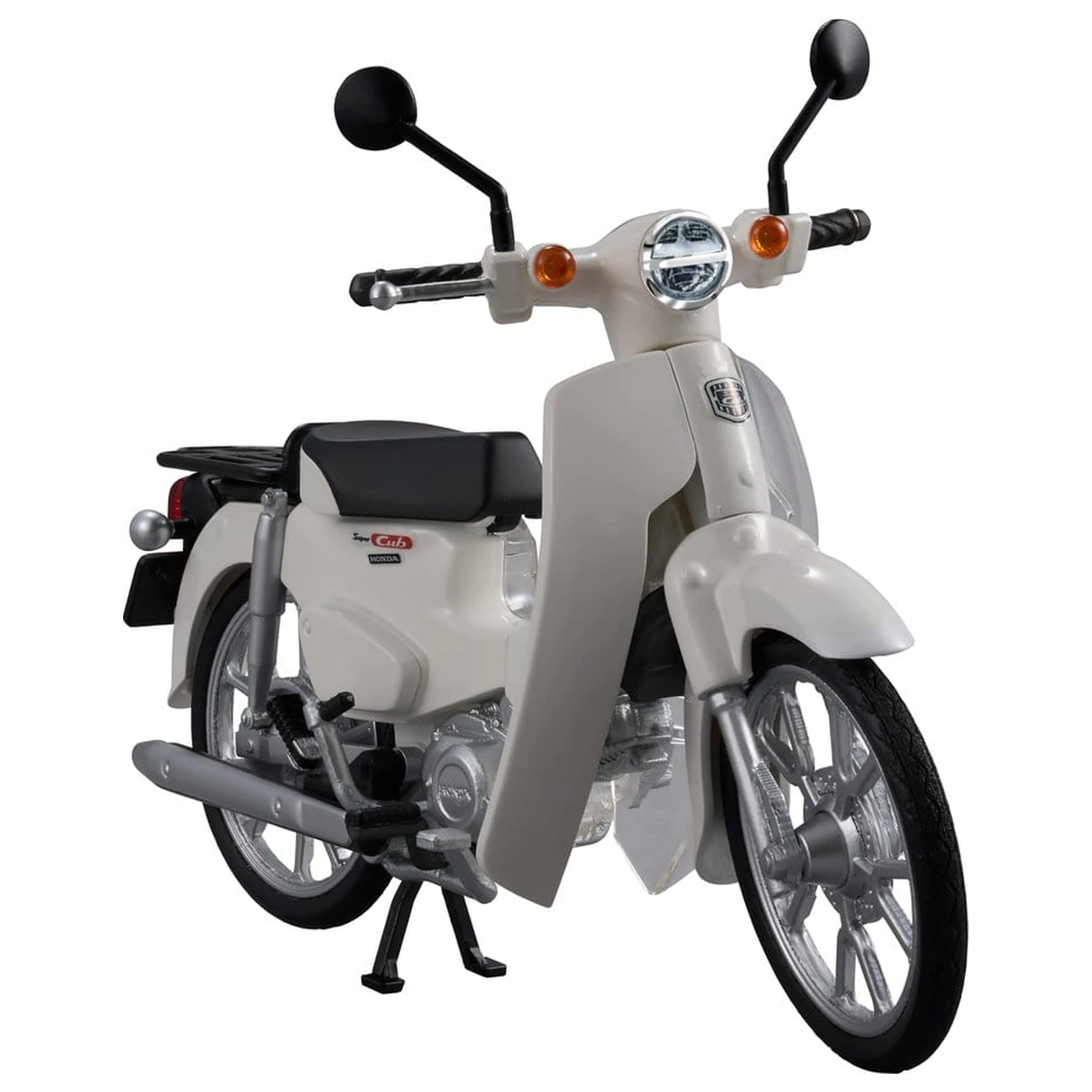 Honda Kaitanics Plastový Model Kit Super Cub 110 Classical White fotografii produktu