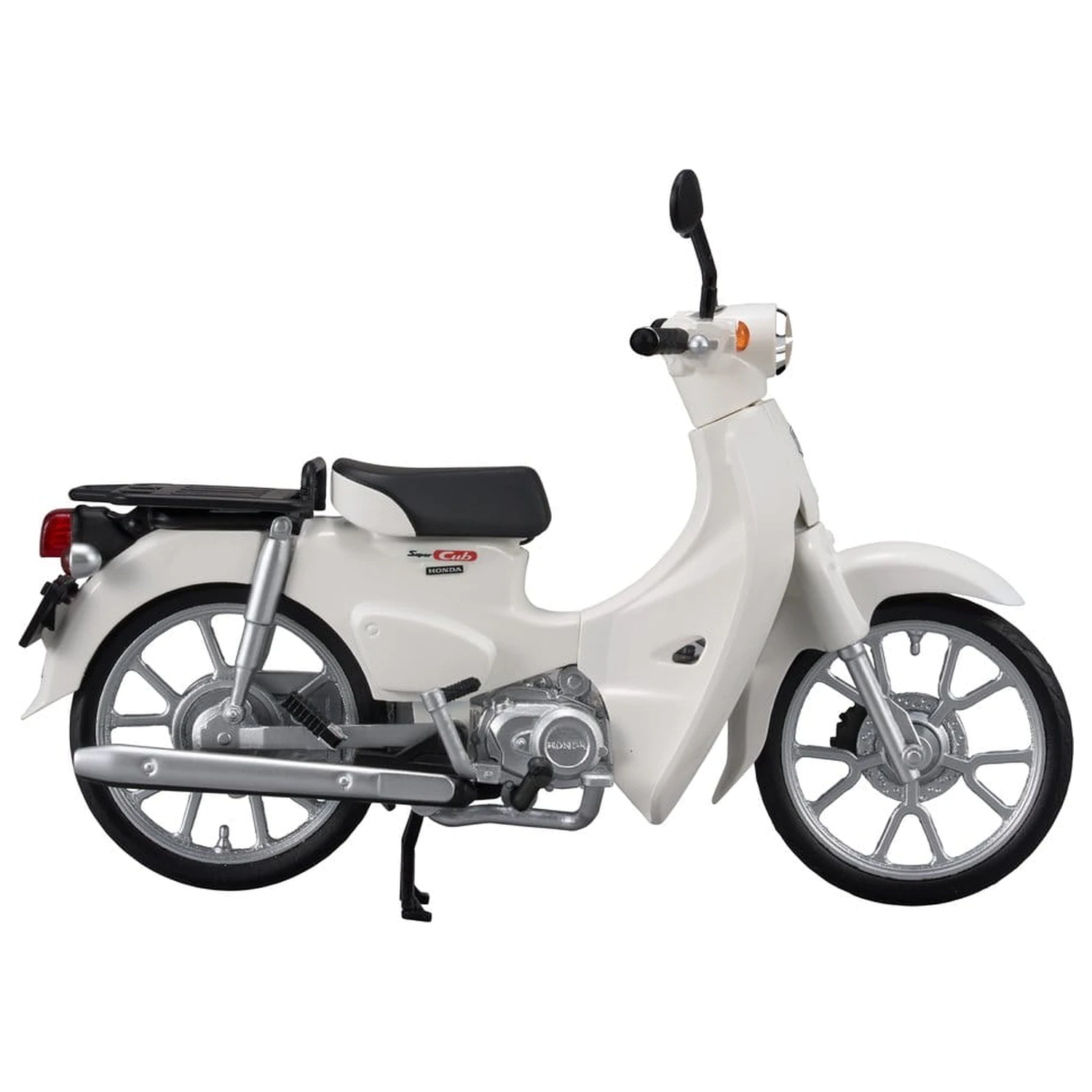 Honda Kaitanics Plastový Model Kit Super Cub 110 Classical White fotografii produktu