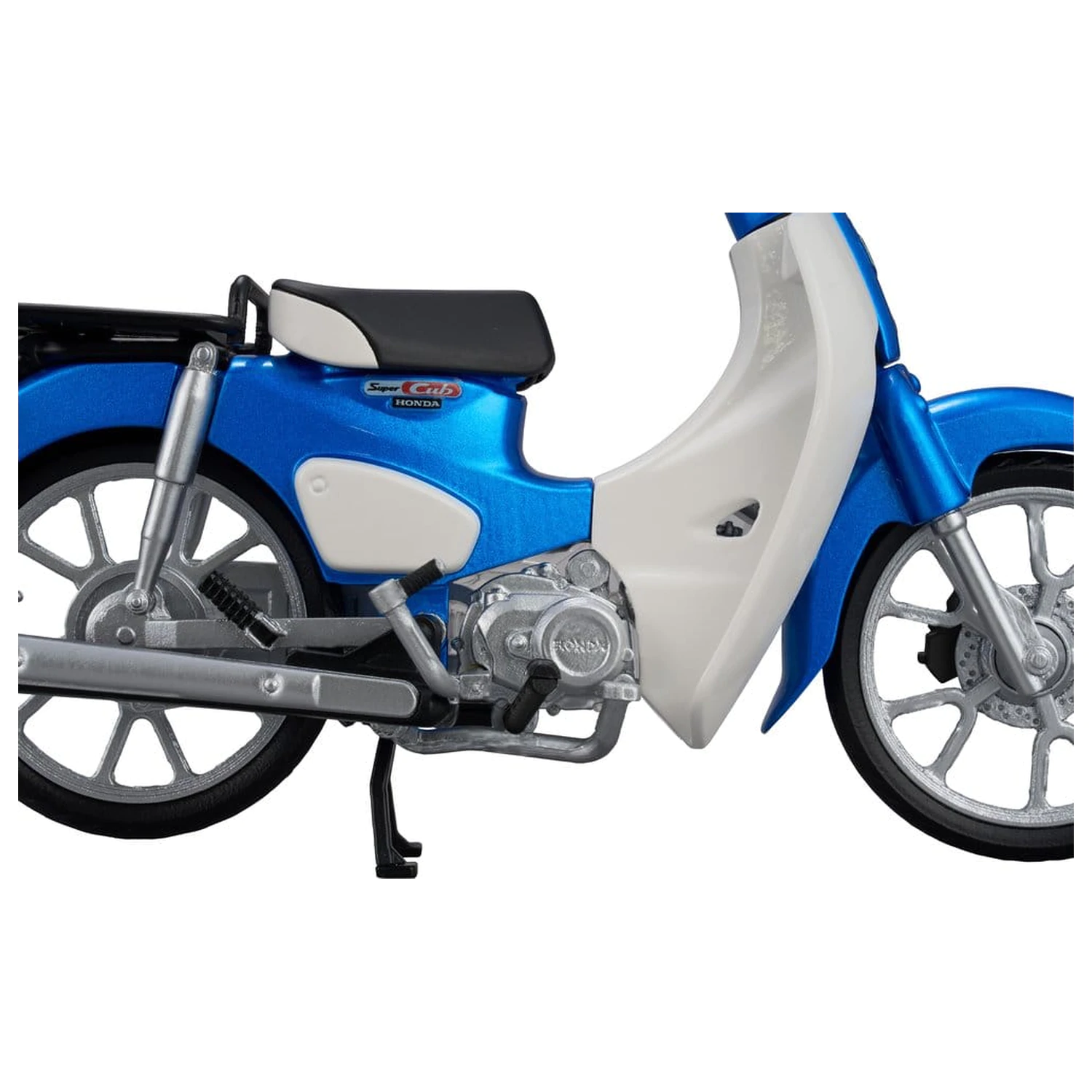 Modelová plastová stavebnice Honda Kaitanics Super Cub 110 Glint Wave Blue Metalic fotografii produktu