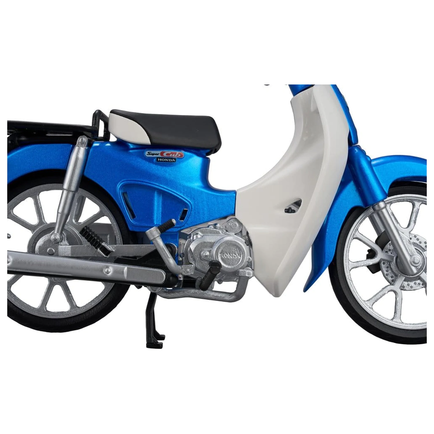 Modelová plastová stavebnice Honda Kaitanics Super Cub 110 Glint Wave Blue Metalic fotografii produktu