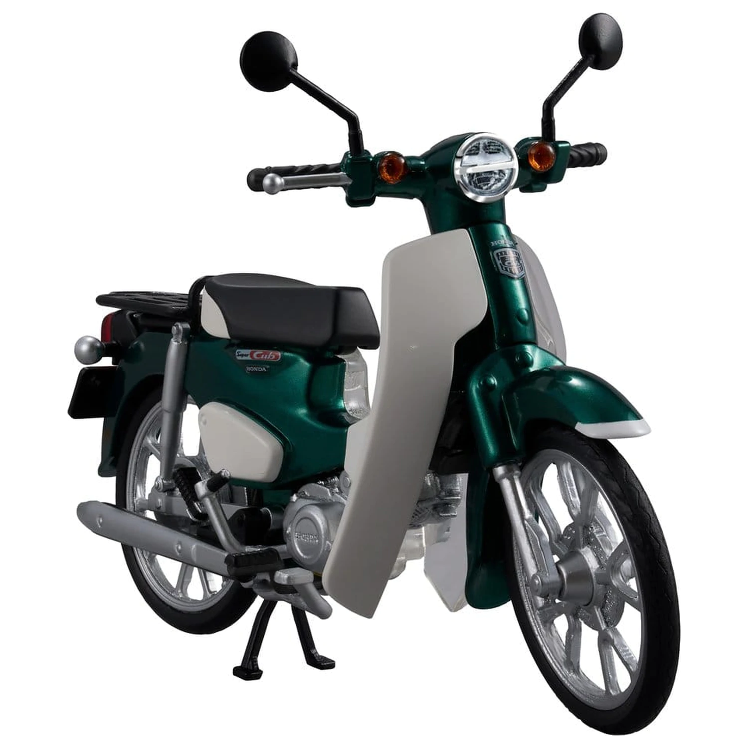 Modelová stavebnice Honda Kaitanics Plastic Model Kit Super Cub 110 Tasmania Green Metallic fotografii produktu