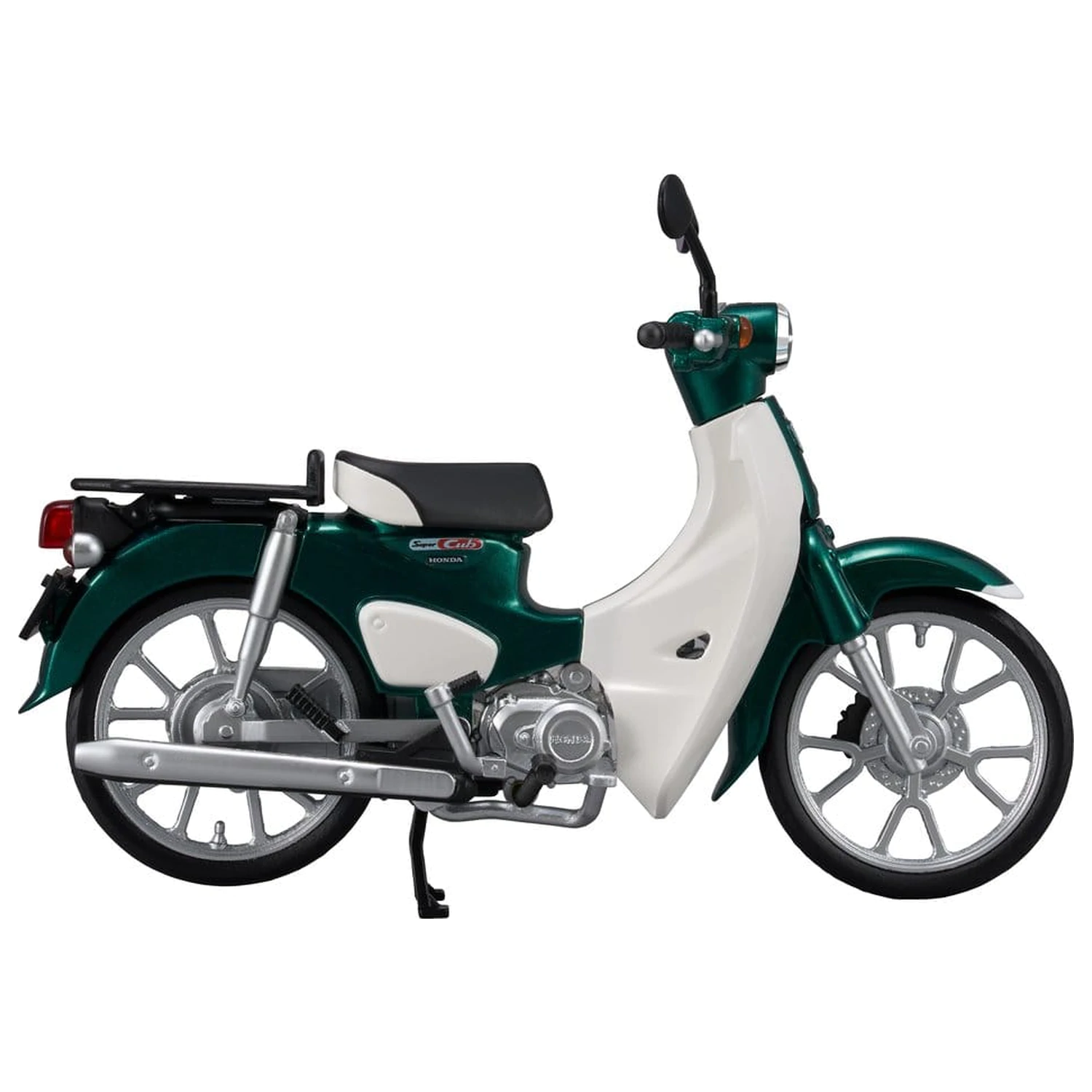Modelová stavebnice Honda Kaitanics Plastic Model Kit Super Cub 110 Tasmania Green Metallic fotografii produktu