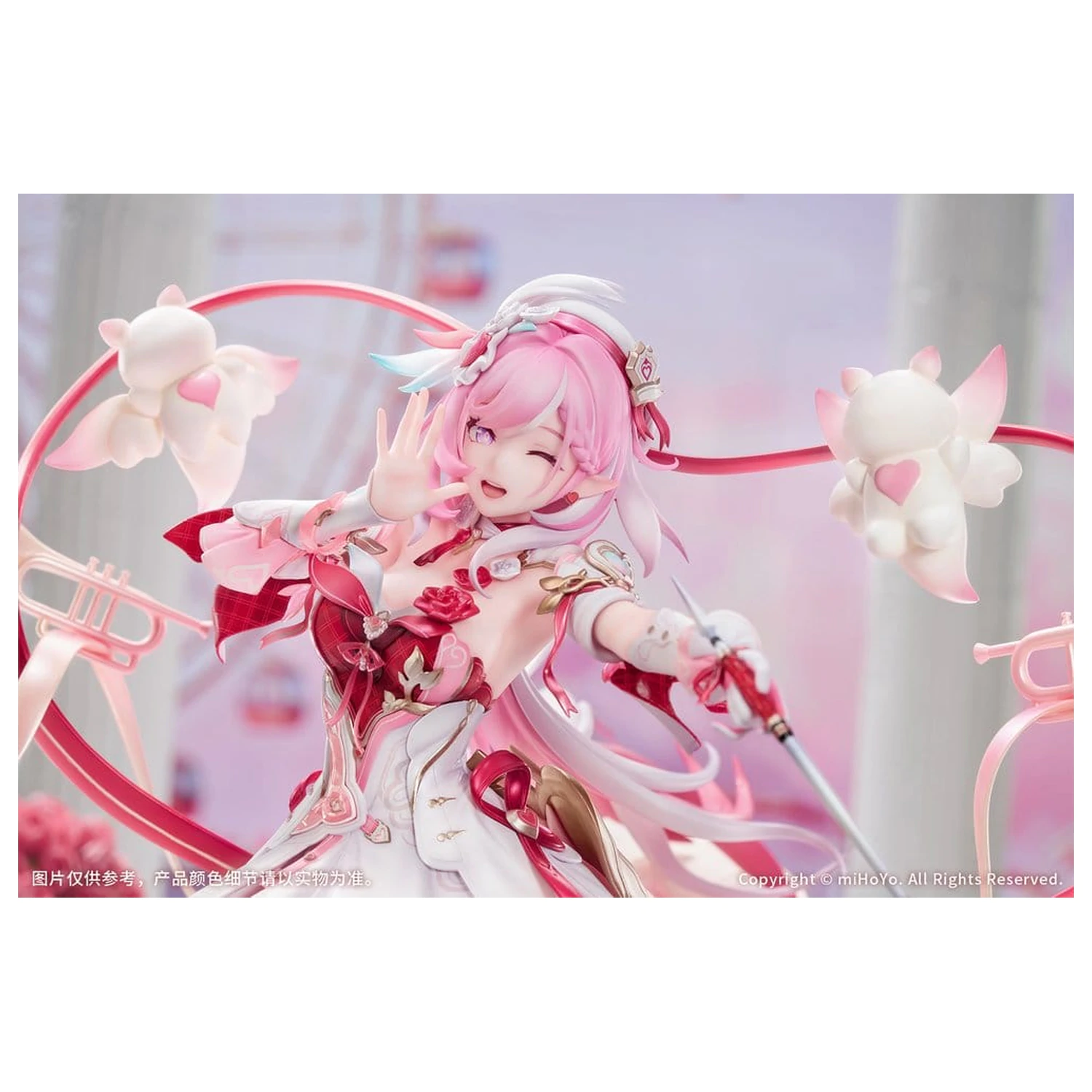 Honkai Impact 3rd PVC Figurka 1/7 Elysia Hi Love Elf Ver. S bonusem 29 cm fotografii produktu