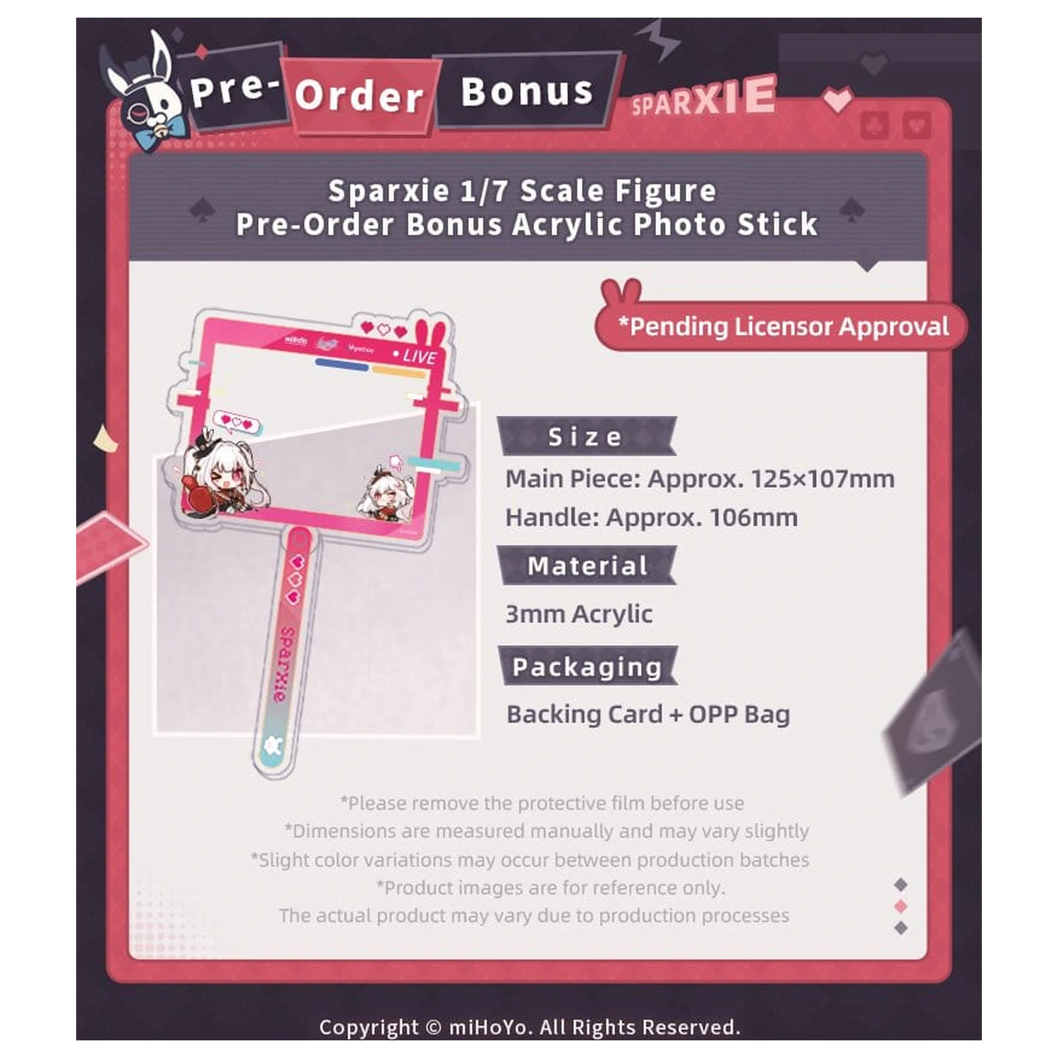 Honkai: Star Rail PVC figurka 1/7 Sparkle s bonusem 34 cm fotografii produktu