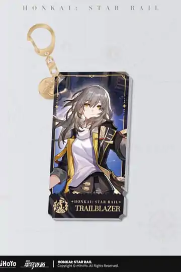 Honkai: Star Rail Character Akrylová klíčenka Trailblazer (Female) 9 cm fotografii produktu