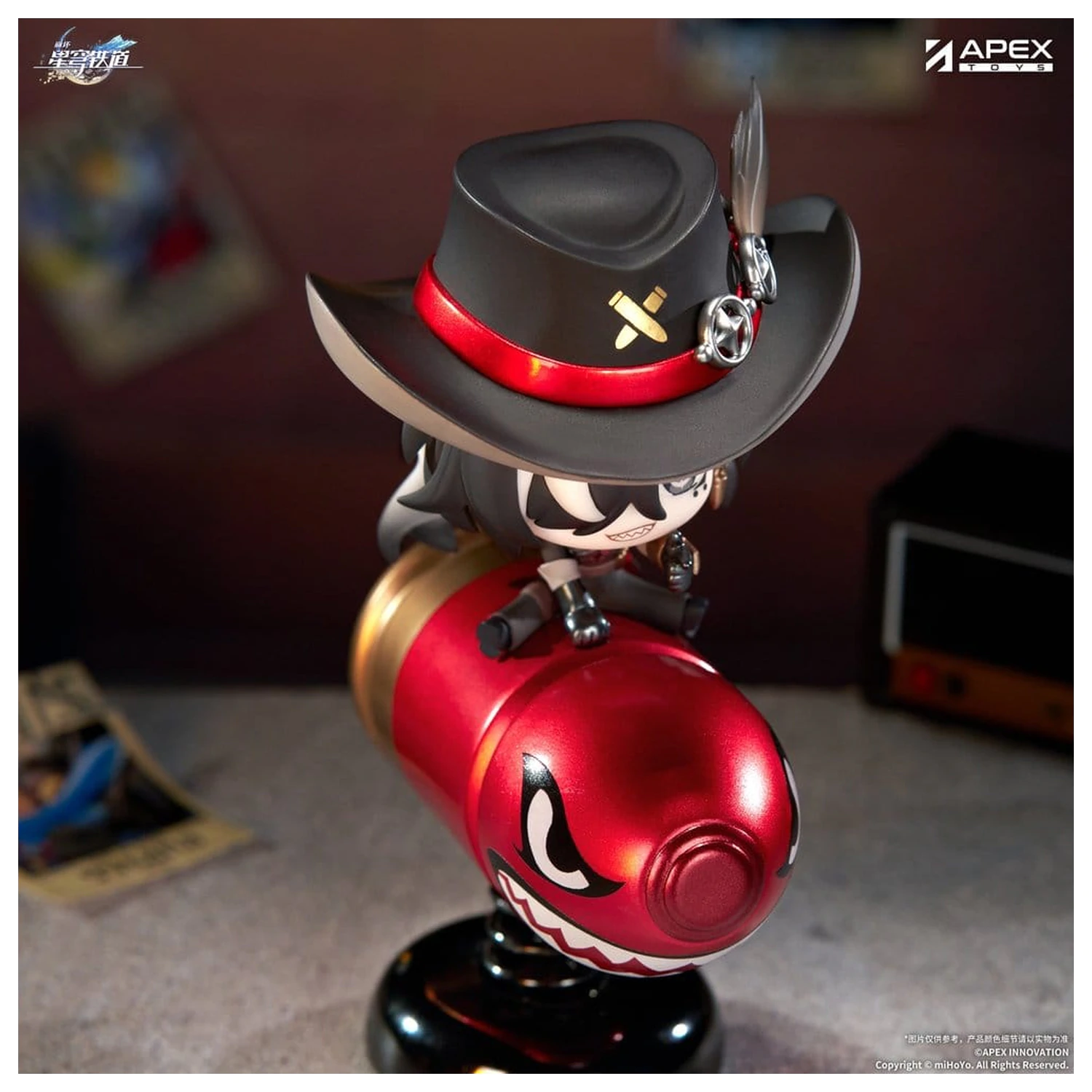 Honkai: Star Rail Chibi Chara PVC figurka Boothill YuraYura 11 cm fotografii produktu