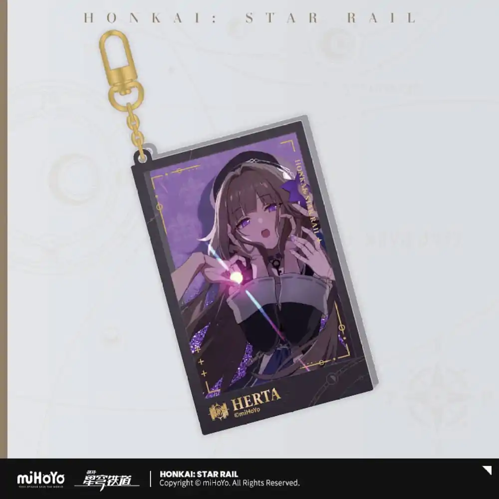 Honkai: Star Rail Countdown Departure Series akrylová klíčenka Herta Glitter 9 cm fotografii produktu