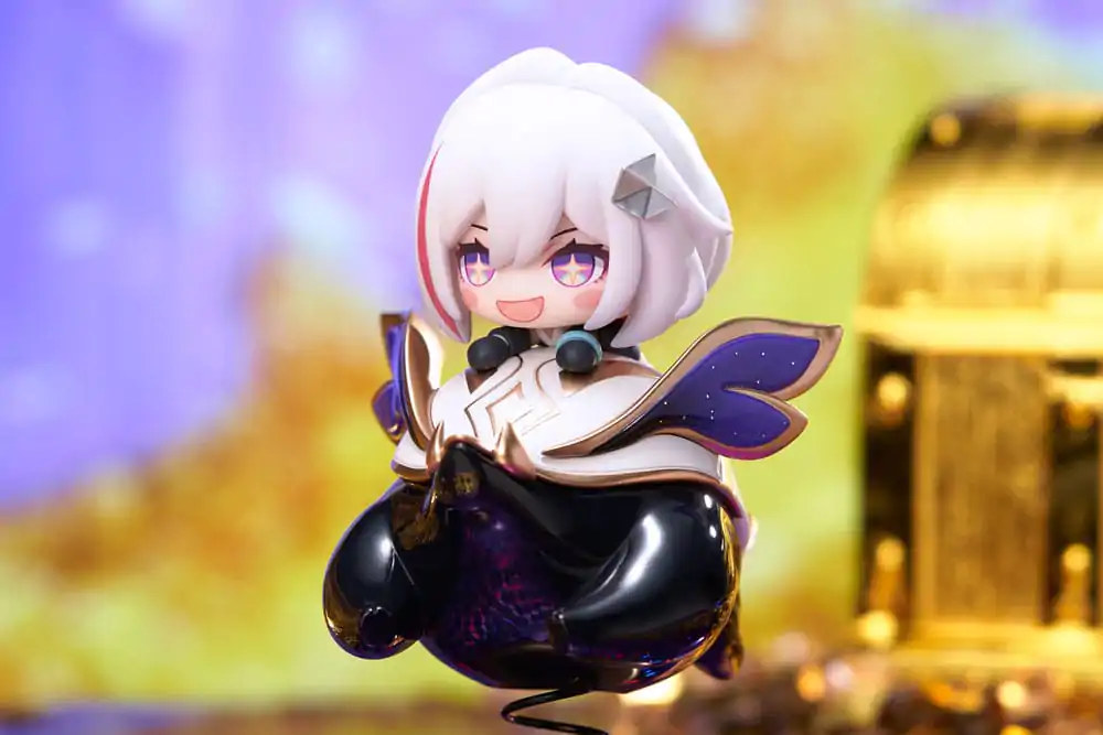 Honkai: Star Rail PVC soška Hu Tao Chibi Topaz & Numby Chibi Chara Yurayura stojan 10 cm fotografii produktu