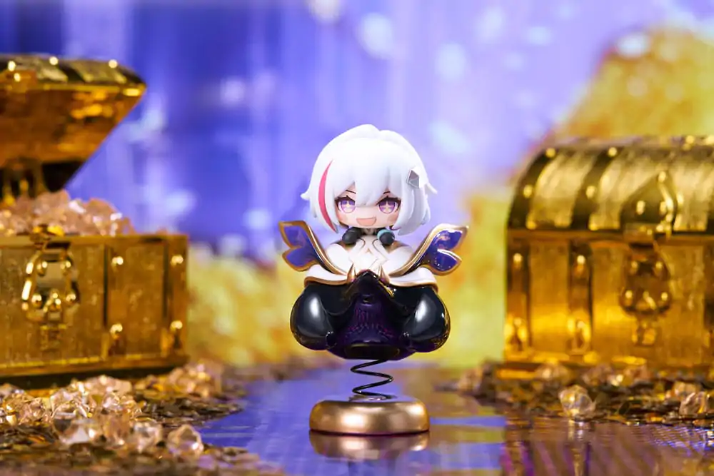 Honkai: Star Rail PVC soška Hu Tao Chibi Topaz & Numby Chibi Chara Yurayura stojan 10 cm fotografii produktu