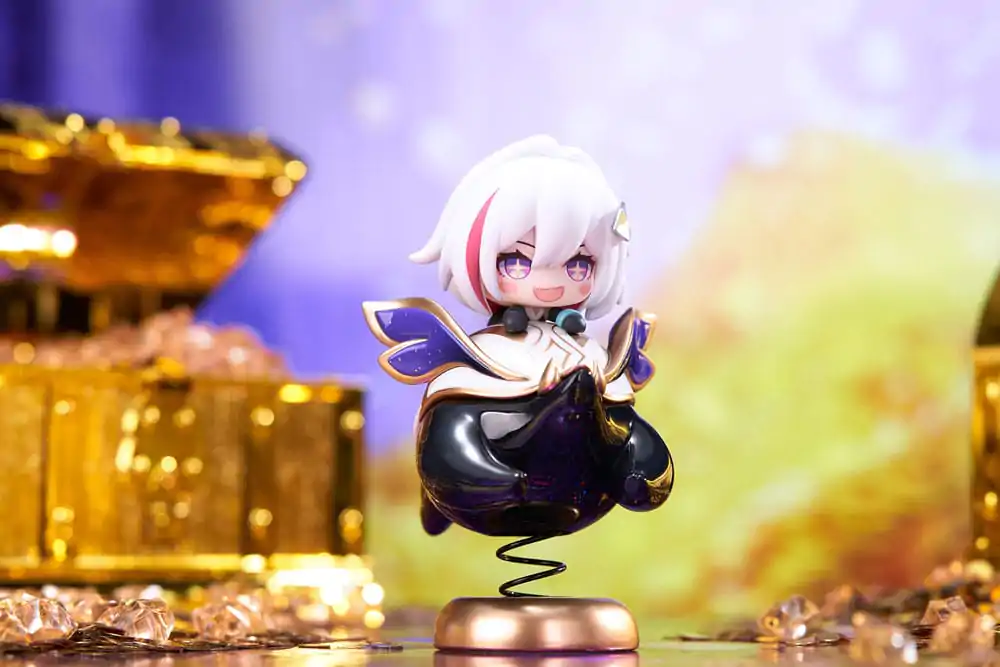 Honkai: Star Rail PVC soška Hu Tao Chibi Topaz & Numby Chibi Chara Yurayura stojan 10 cm fotografii produktu