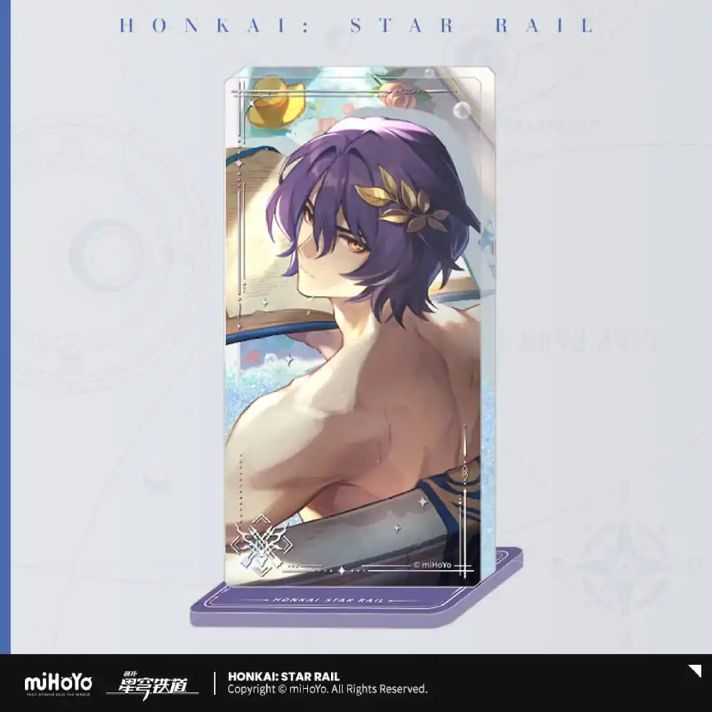 Honkai: Star Rail Light Cone Acryl Ornament s třpytkami: Dr. Ratio Baptism of Pure Thought 15 cm fotografii produktu