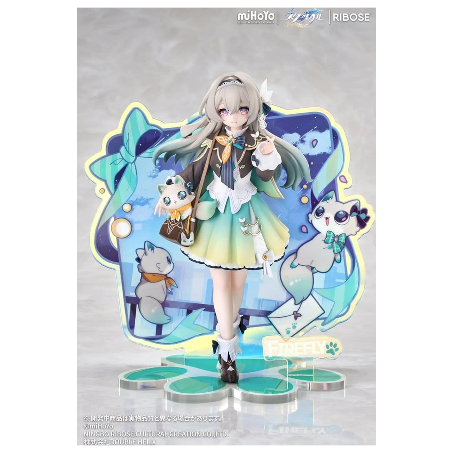 Honkai: Star Rail Rise Up+ Chibi Cat Series Mini figurka Firefly Ver. 18 cm fotografii produktu