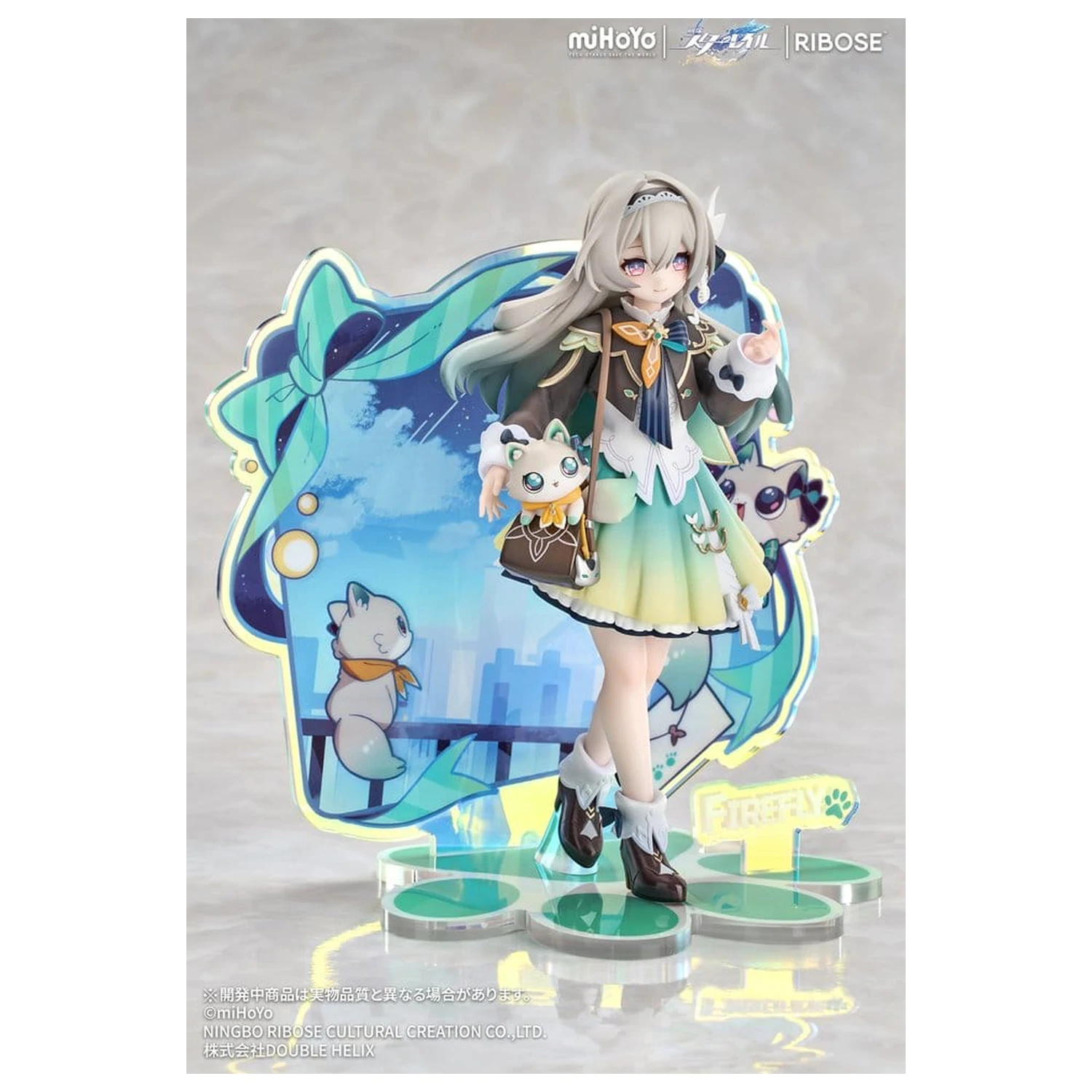 Honkai: Star Rail Rise Up+ Chibi Cat Series Mini figurka Firefly Ver. 18 cm fotografii produktu
