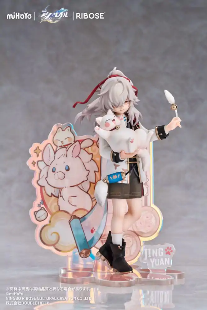 Honkai: Star Rail Rise Up Little Cat Series PVC soška Jing Yuan 20 cm fotografii produktu