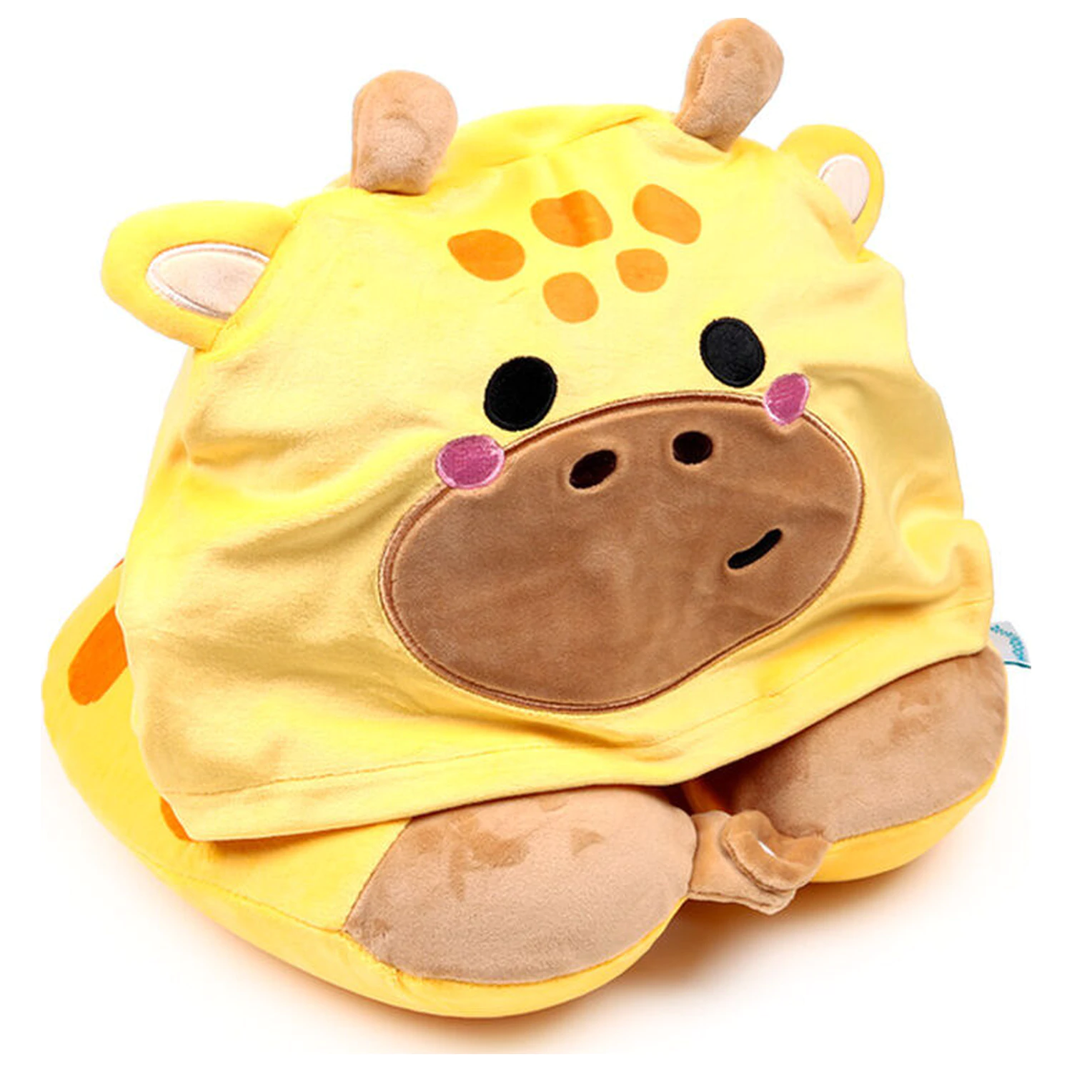Hoodeazzz Raffi The Giraffe cestovní polštář s kapucí fotografii produktu