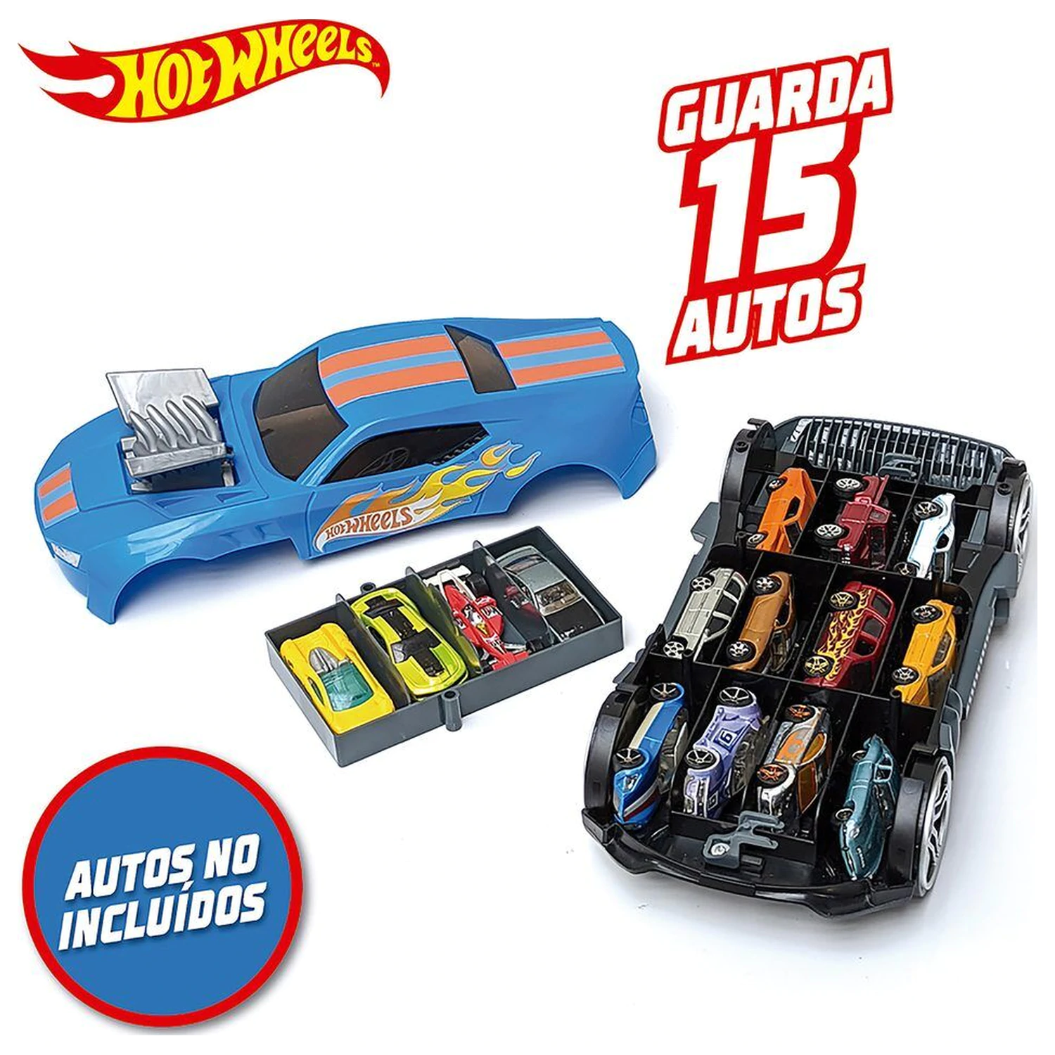 Hot Wheels 2 v 1 přepravník aut fotografii produktu