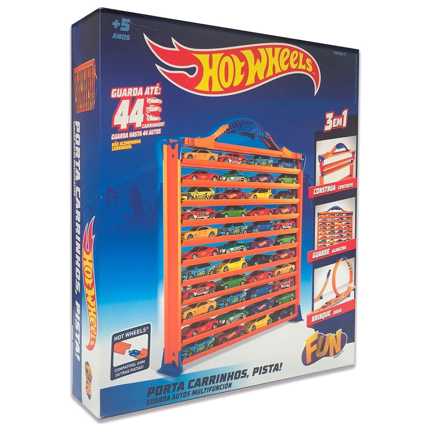 Hot Wheels pouzdro na nosič aut 3 v 1 fotografii produktu
