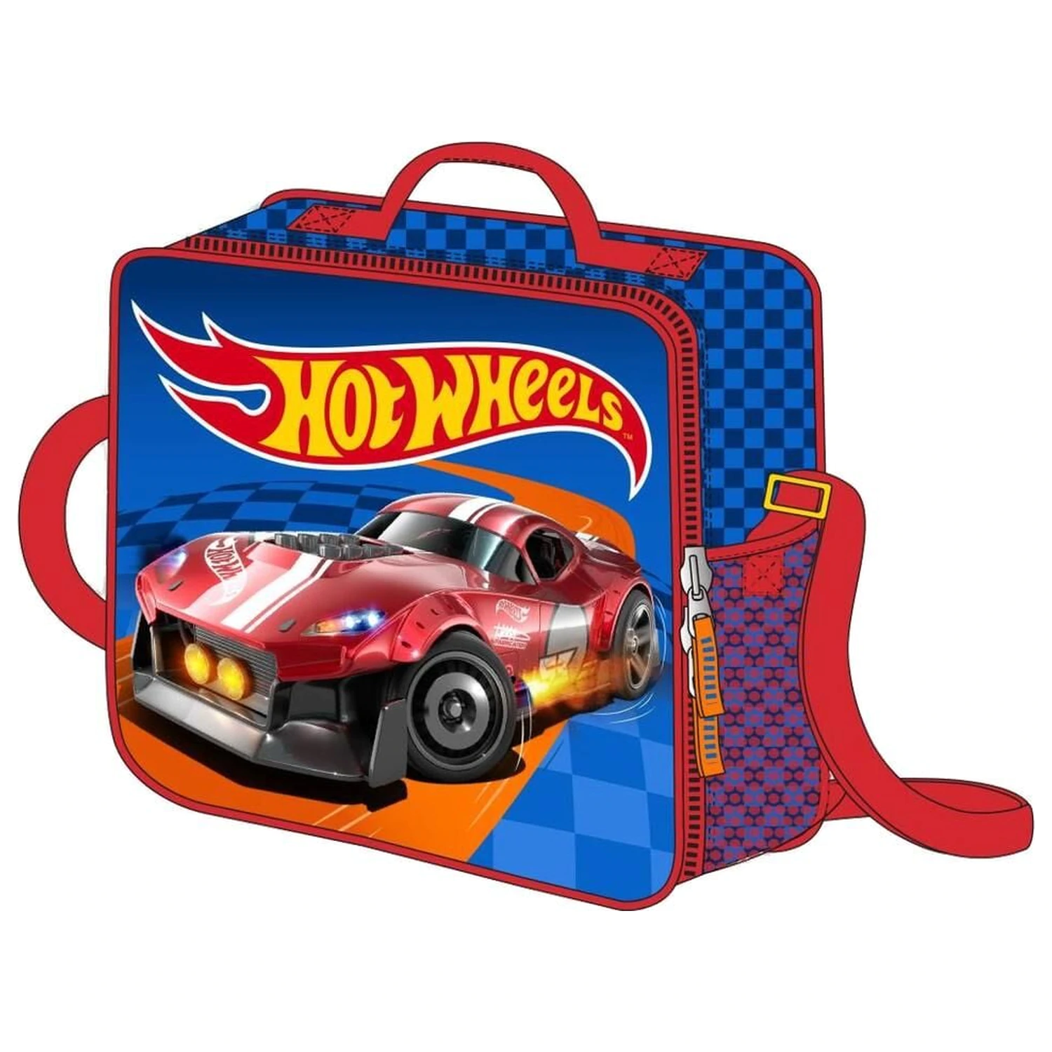 Hot Wheels 3D svačinová taška fotografii produktu