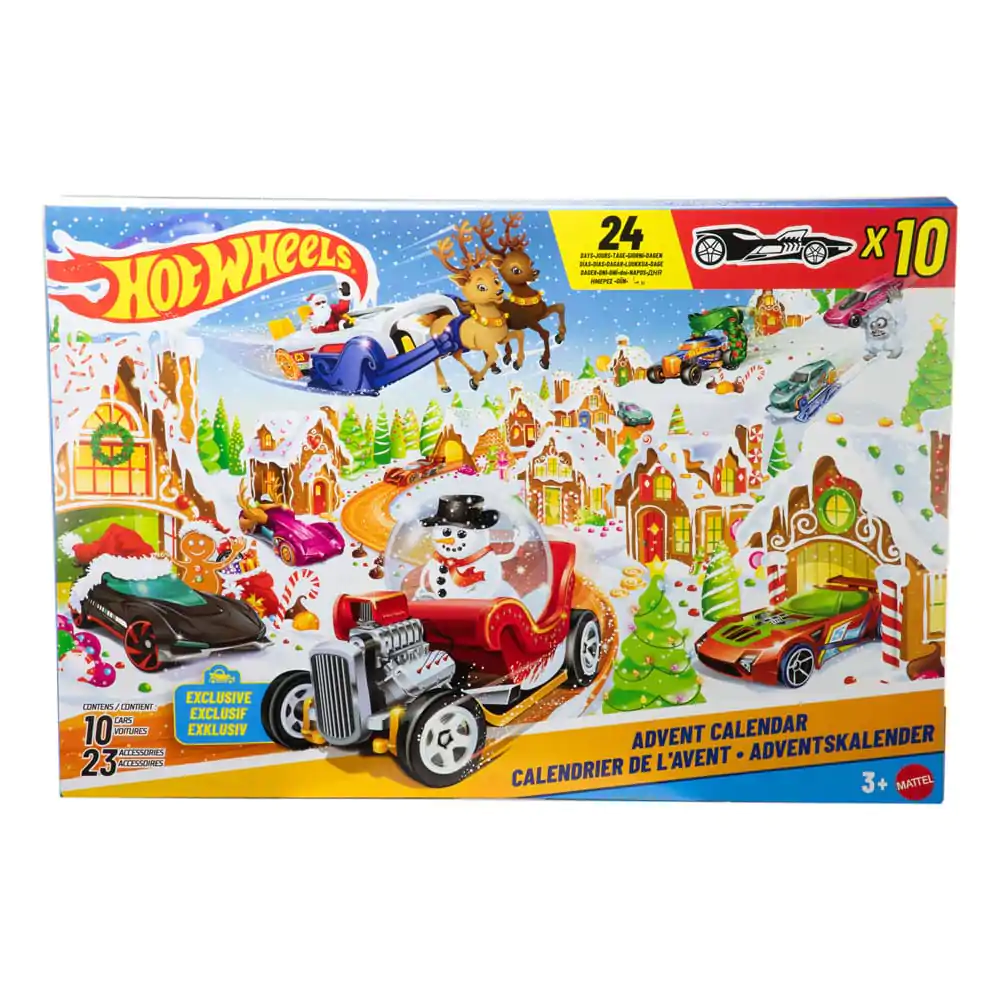 Hot Wheels Adventní kalendář 2025 fotografii produktu